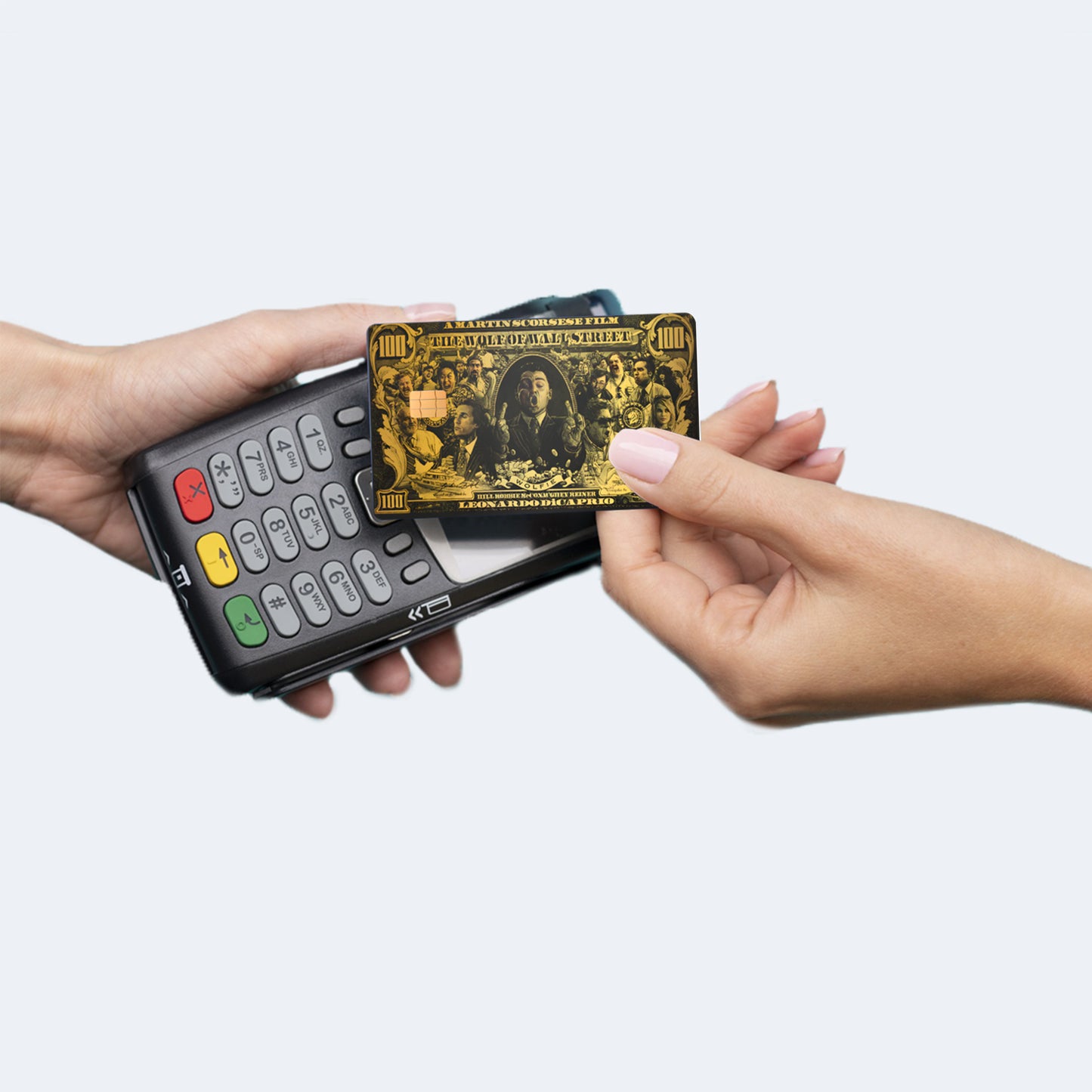 Epic Wall Street Sticker Custom Vinyl Credit Card Sticker by CC Wraps