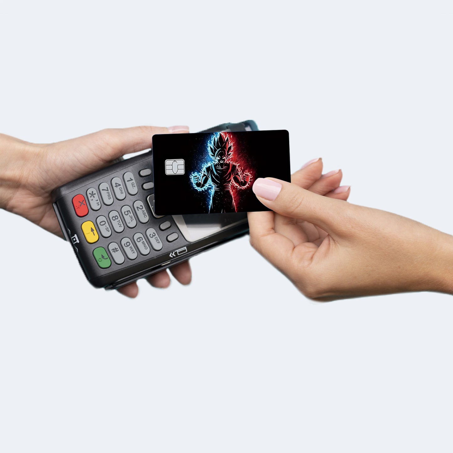 Dragon Ball Z - Super Sonic Custom Vinyl Credit Card Sticker by CC Wraps
