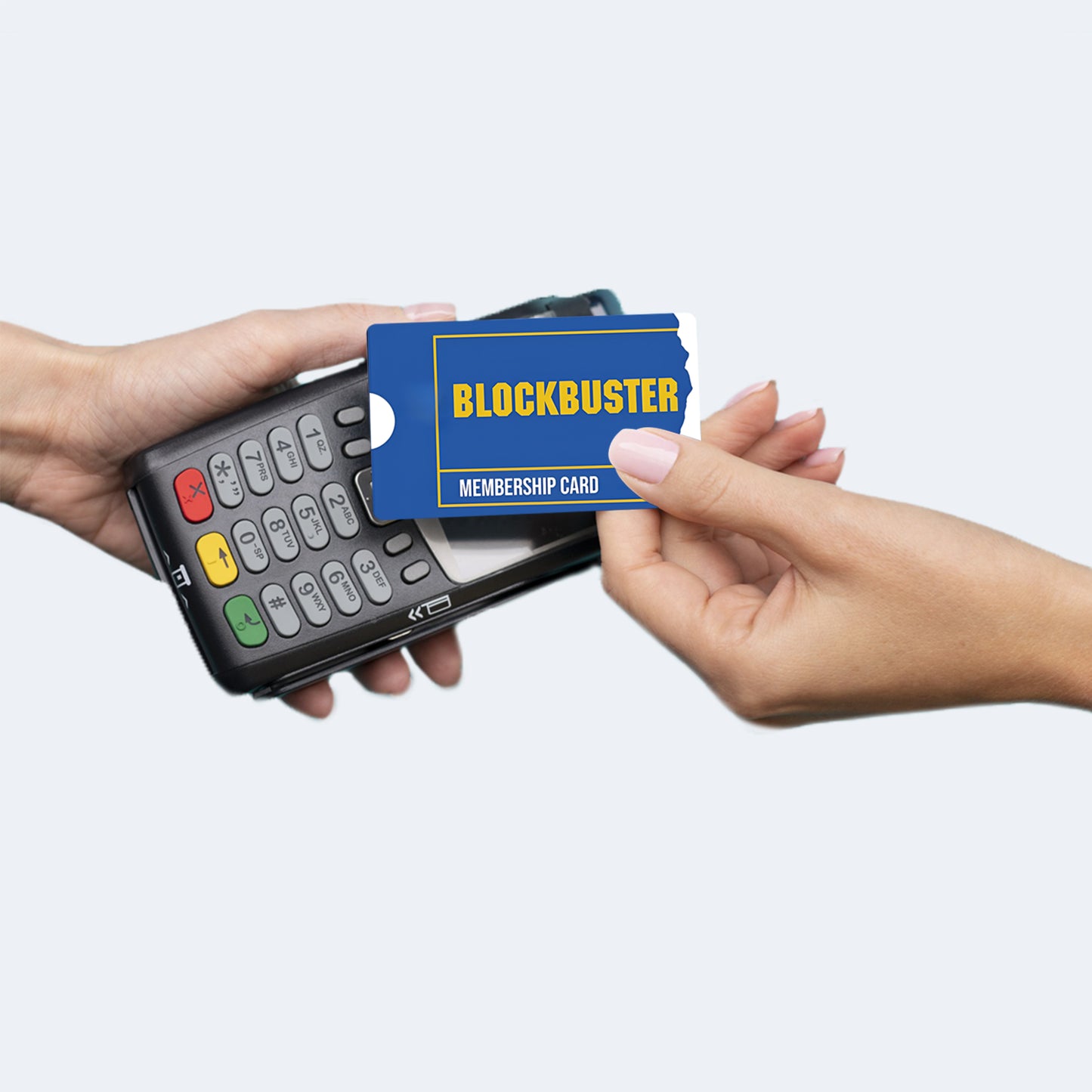 Blockbuster Custom Vinyl Credit Card Sticker by CC Wraps