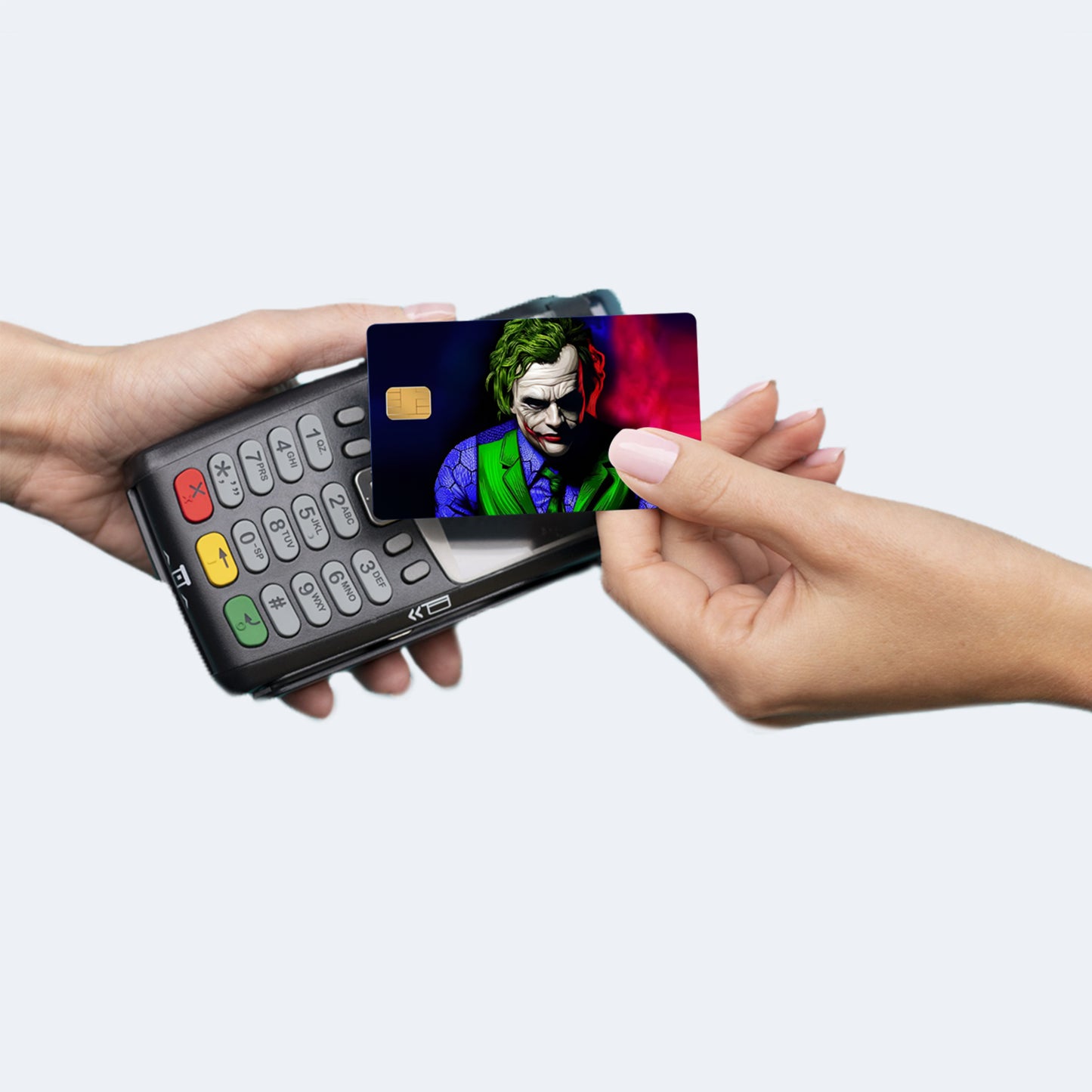 Joker Custom Vinyl Credit Card Sticker by CC Wraps