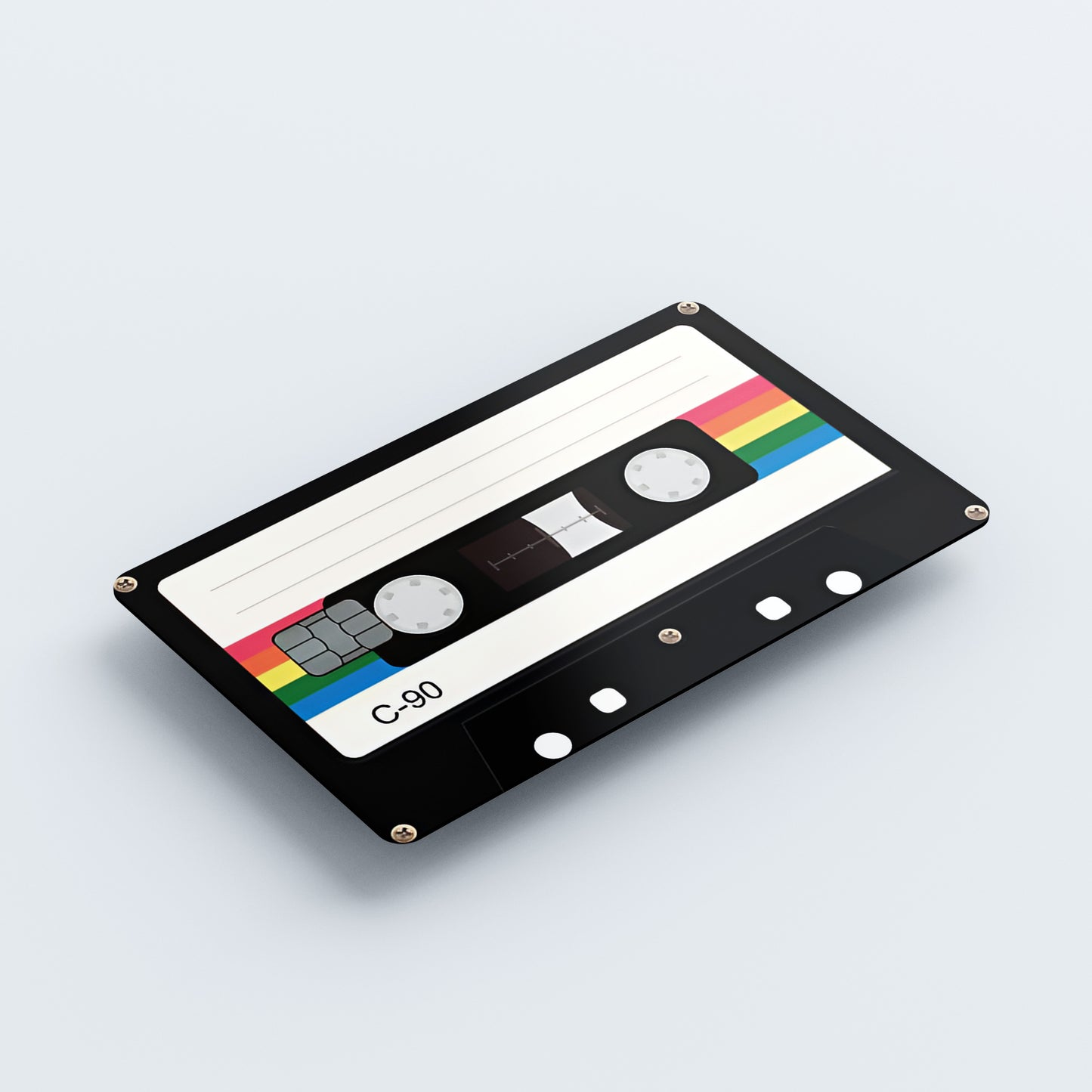 Cassette Tape Custom Vinyl Credit Card Sticker by CC Wraps