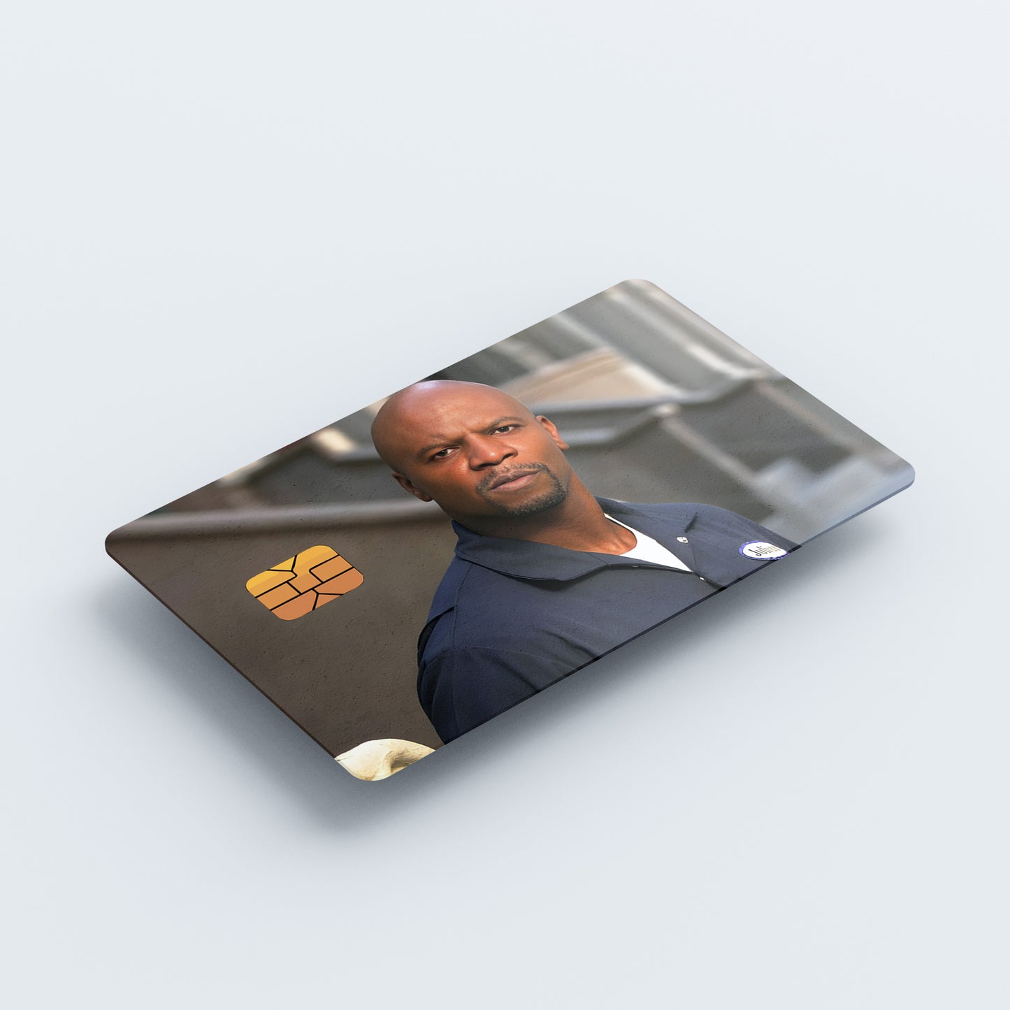 Terry Crews Fan Art Custom Vinyl Credit Card Sticker by CC Wraps