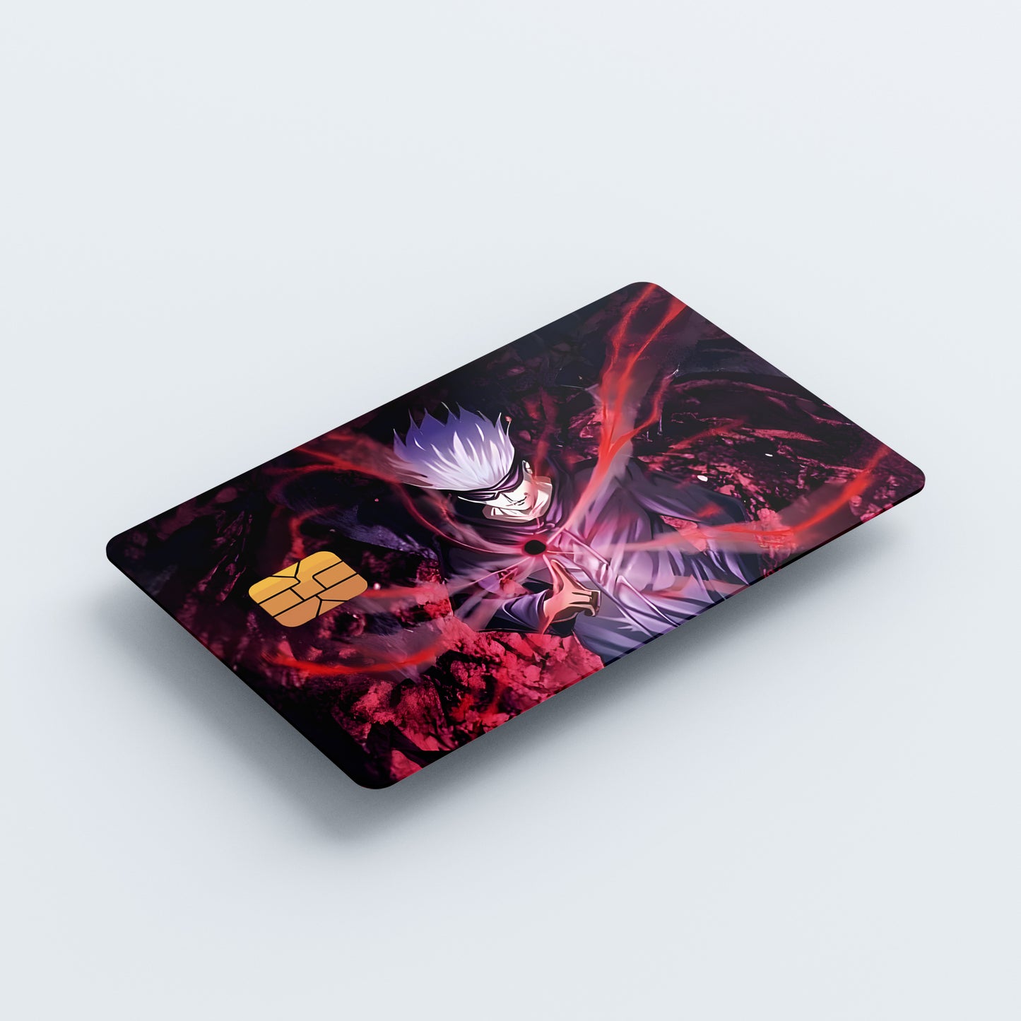 Super Wizard Anime Custom Vinyl Credit Card Sticker by CC Wraps