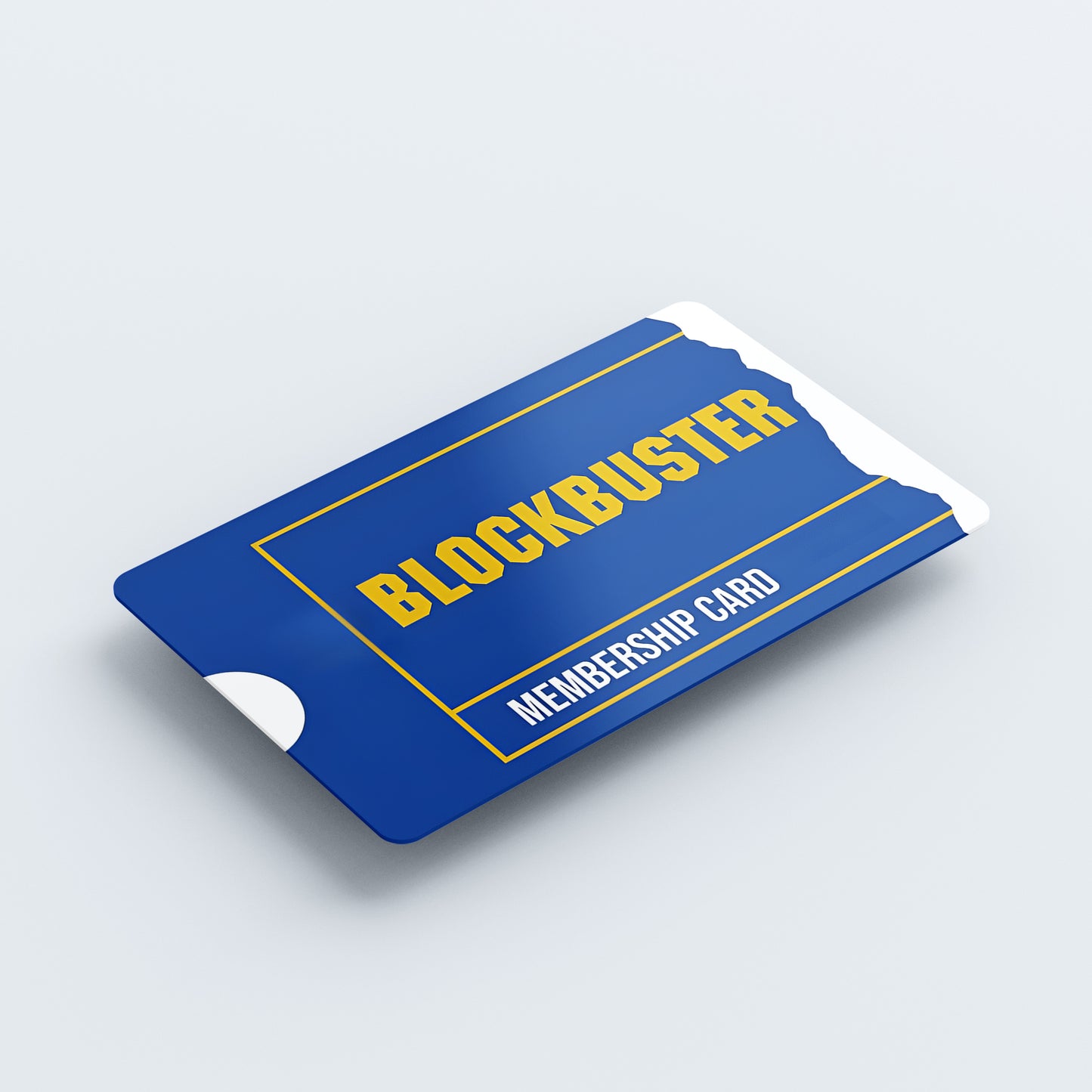 Blockbuster Custom Vinyl Credit Card Sticker by CC Wraps