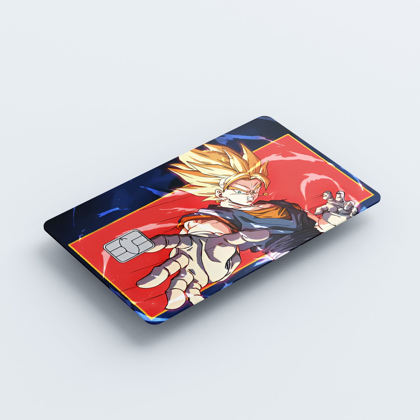Super Goku Custom Vinyl Credit Card Sticker by CC Wraps