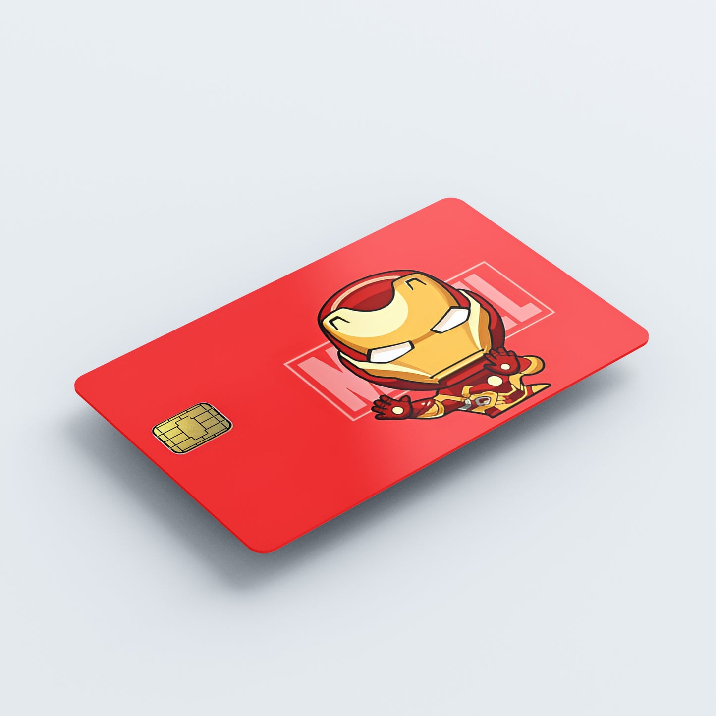 Iron Man Mini Custom Vinyl Credit Card Sticker by CC Wraps