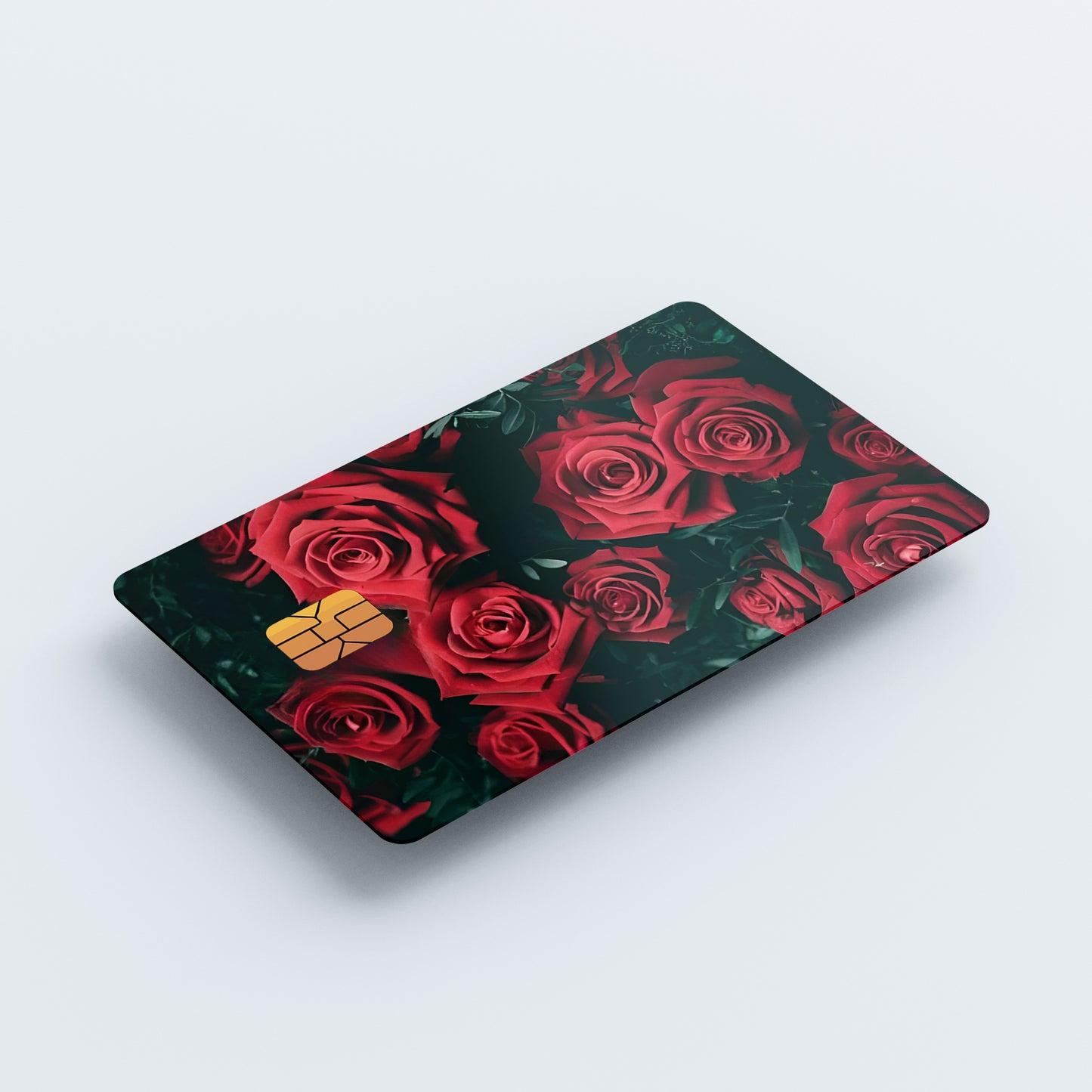 Roses Custom Vinyl Credit Card Sticker by CC Wraps