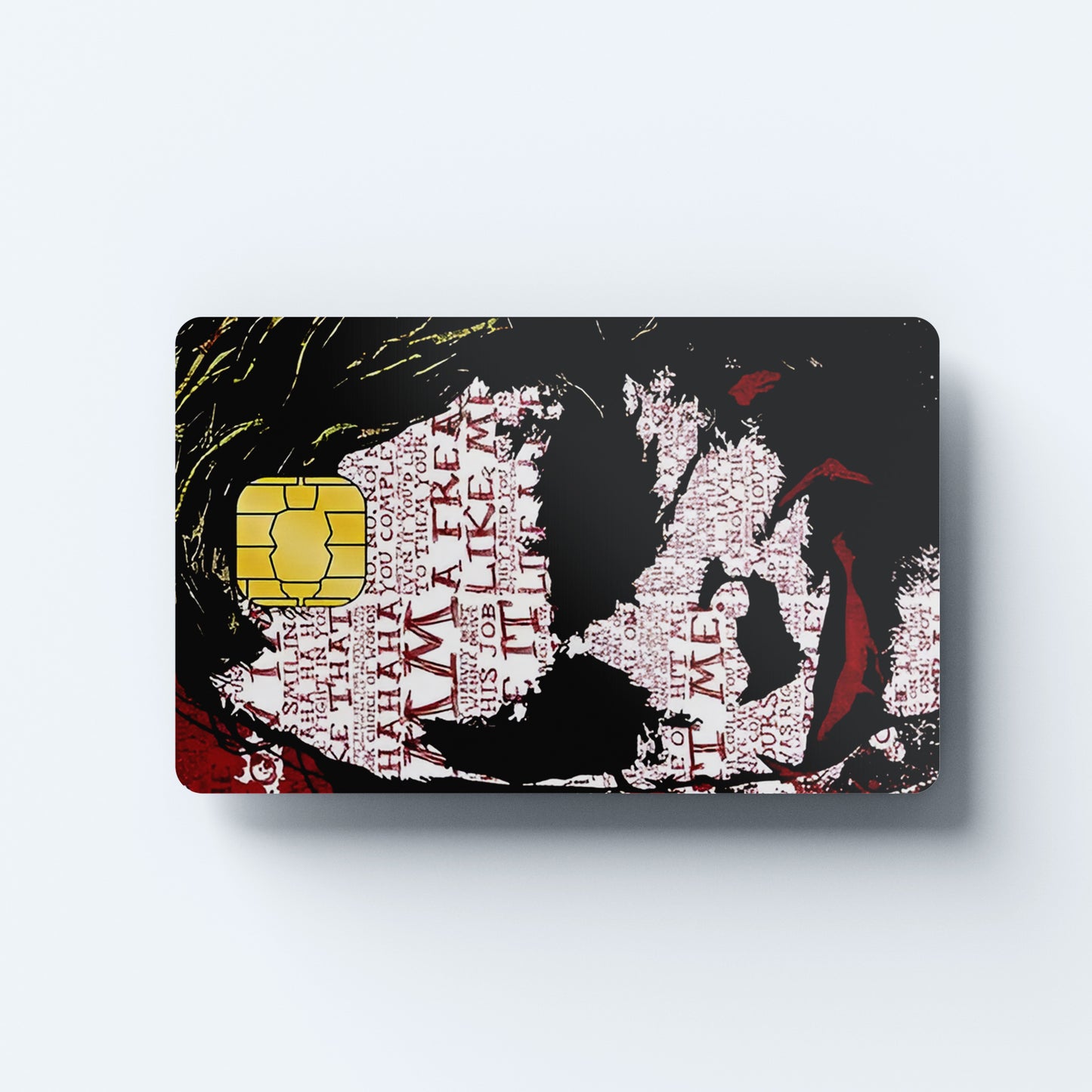 Heath Ledger Custom Vinyl Credit Card Sticker by CC Wraps