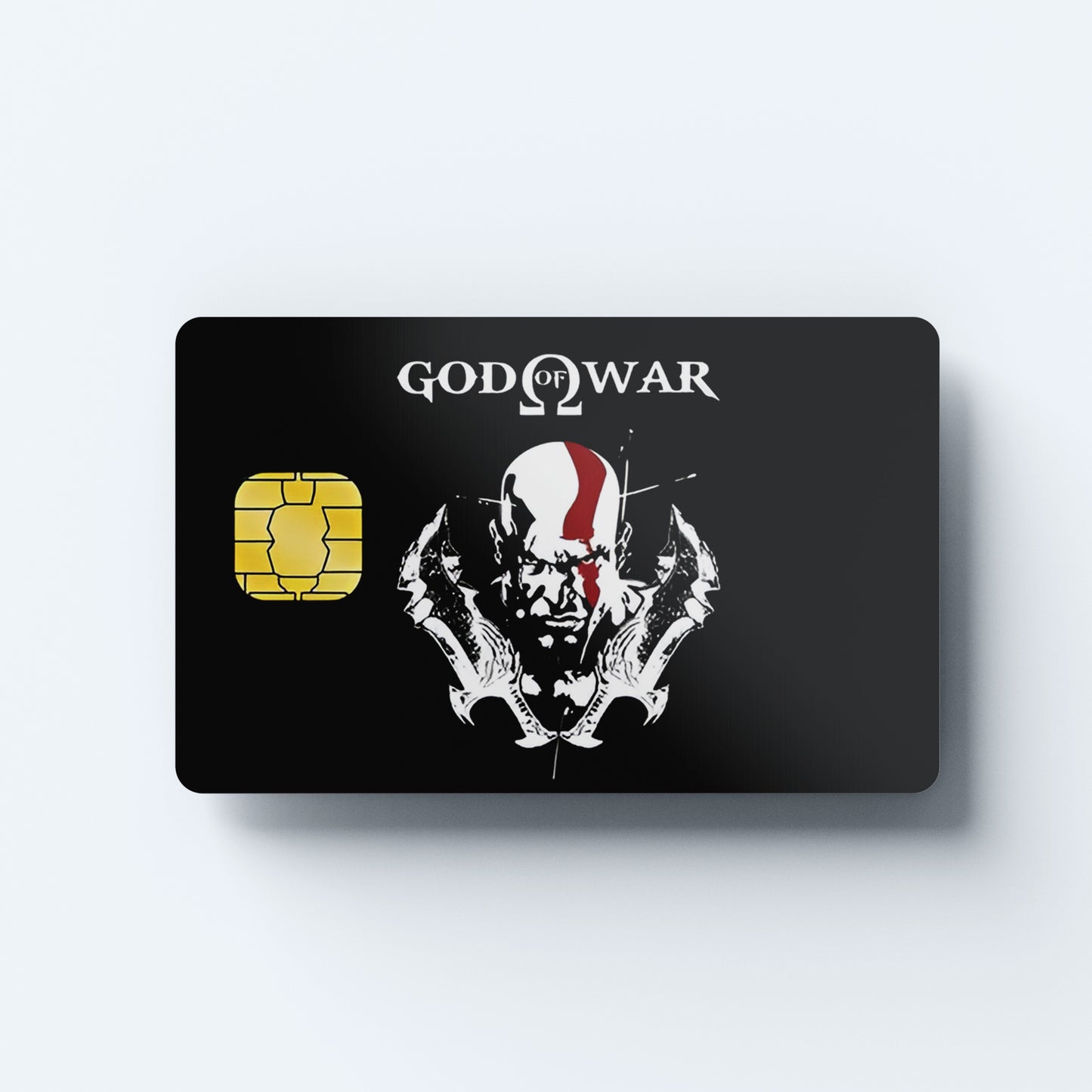 God of War Custom Vinyl Credit Card Sticker by CC Wraps