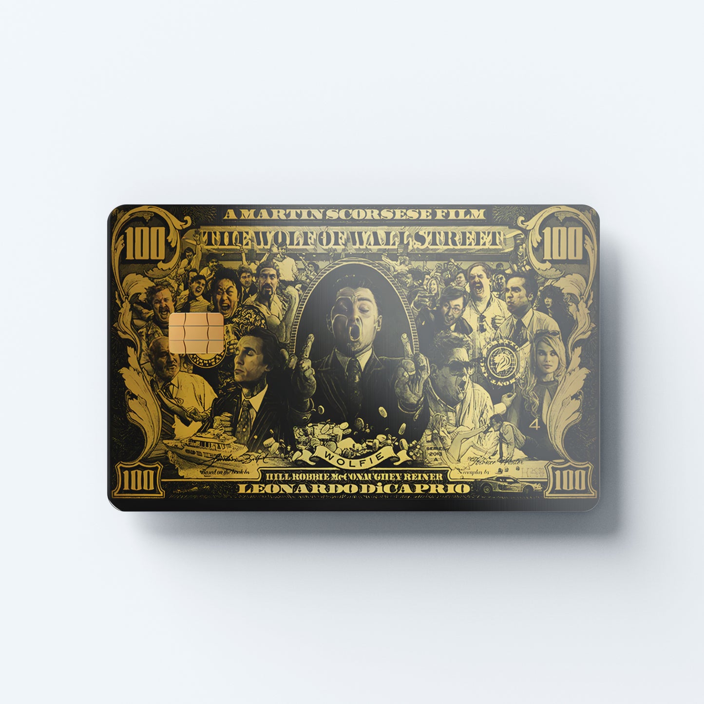 Epic Wall Street Sticker Custom Vinyl Credit Card Sticker by CC Wraps