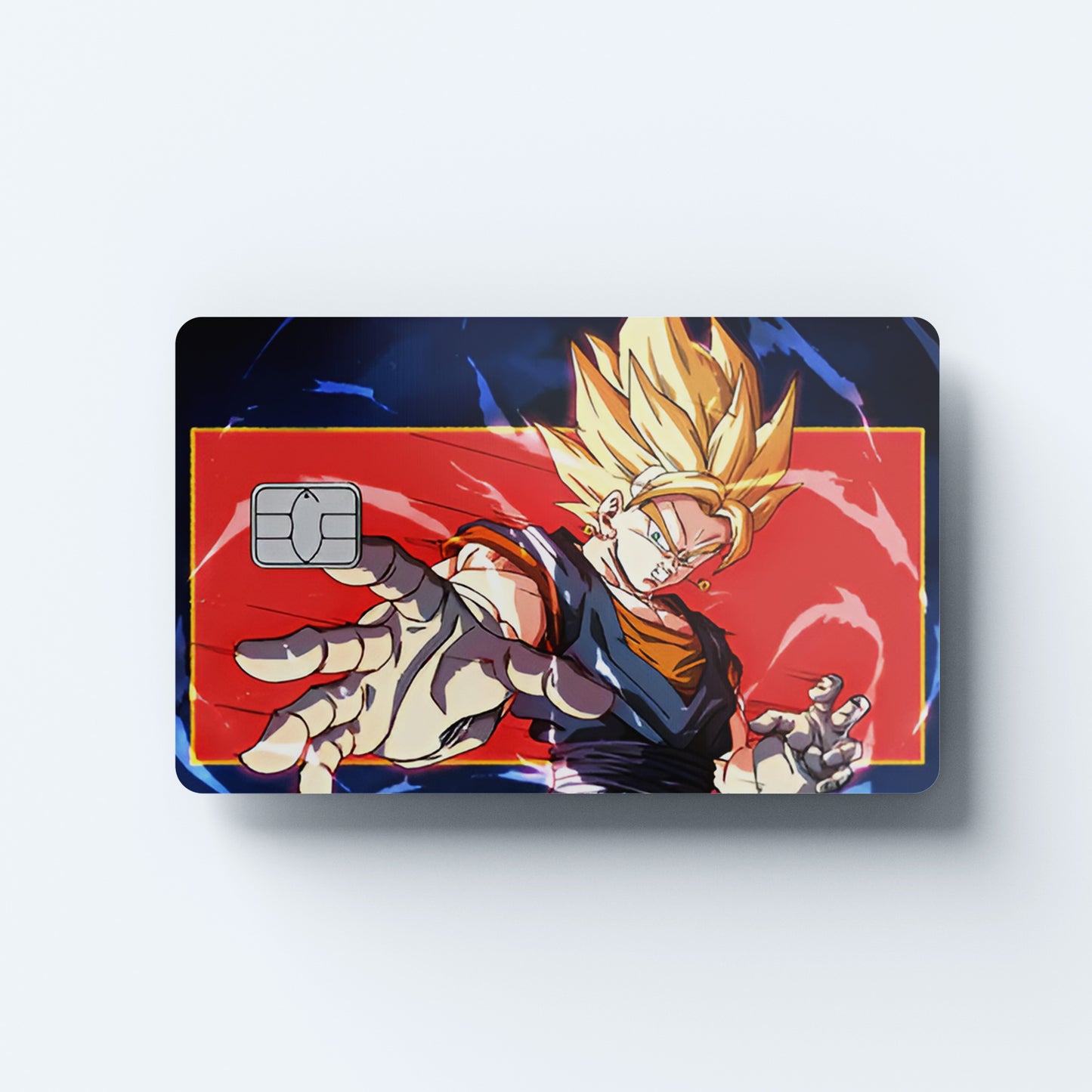 Super Goku Custom Vinyl Credit Card Sticker by CC Wraps