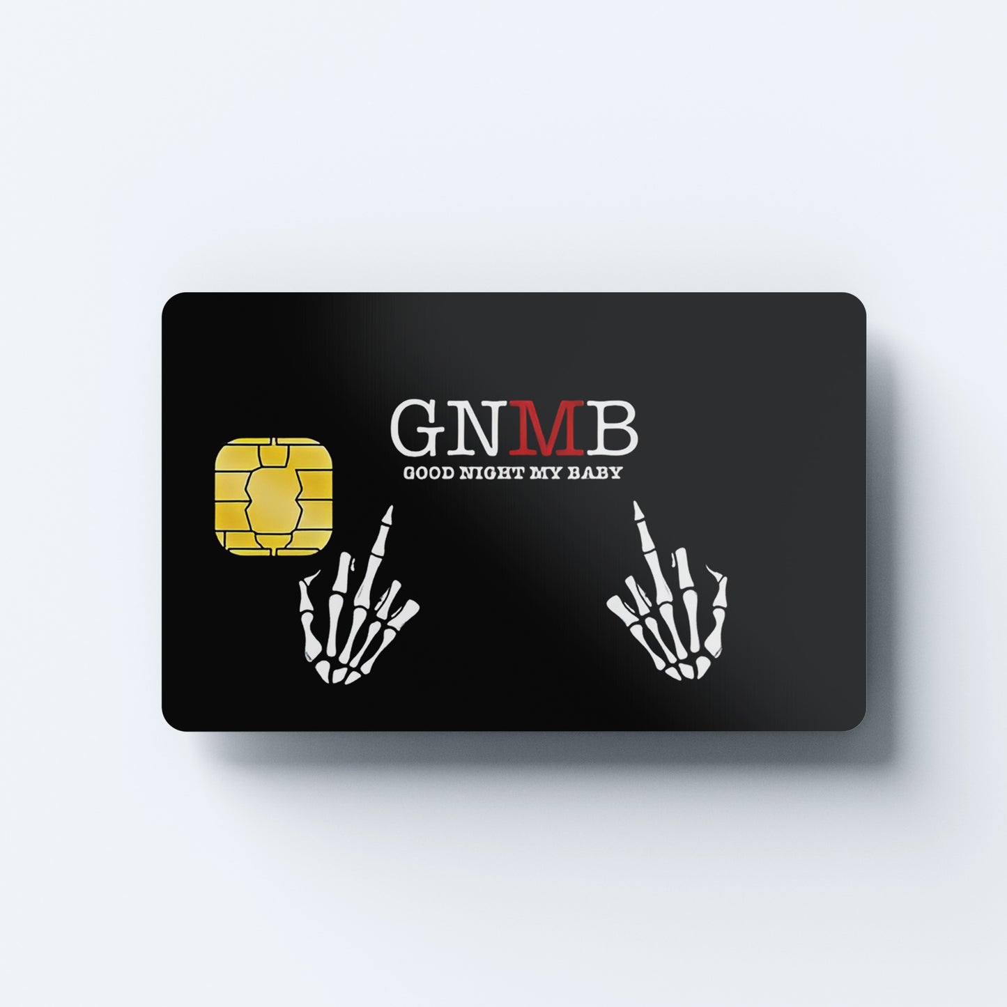 Goodnight Baby Custom Vinyl Credit Card Sticker by CC Wraps