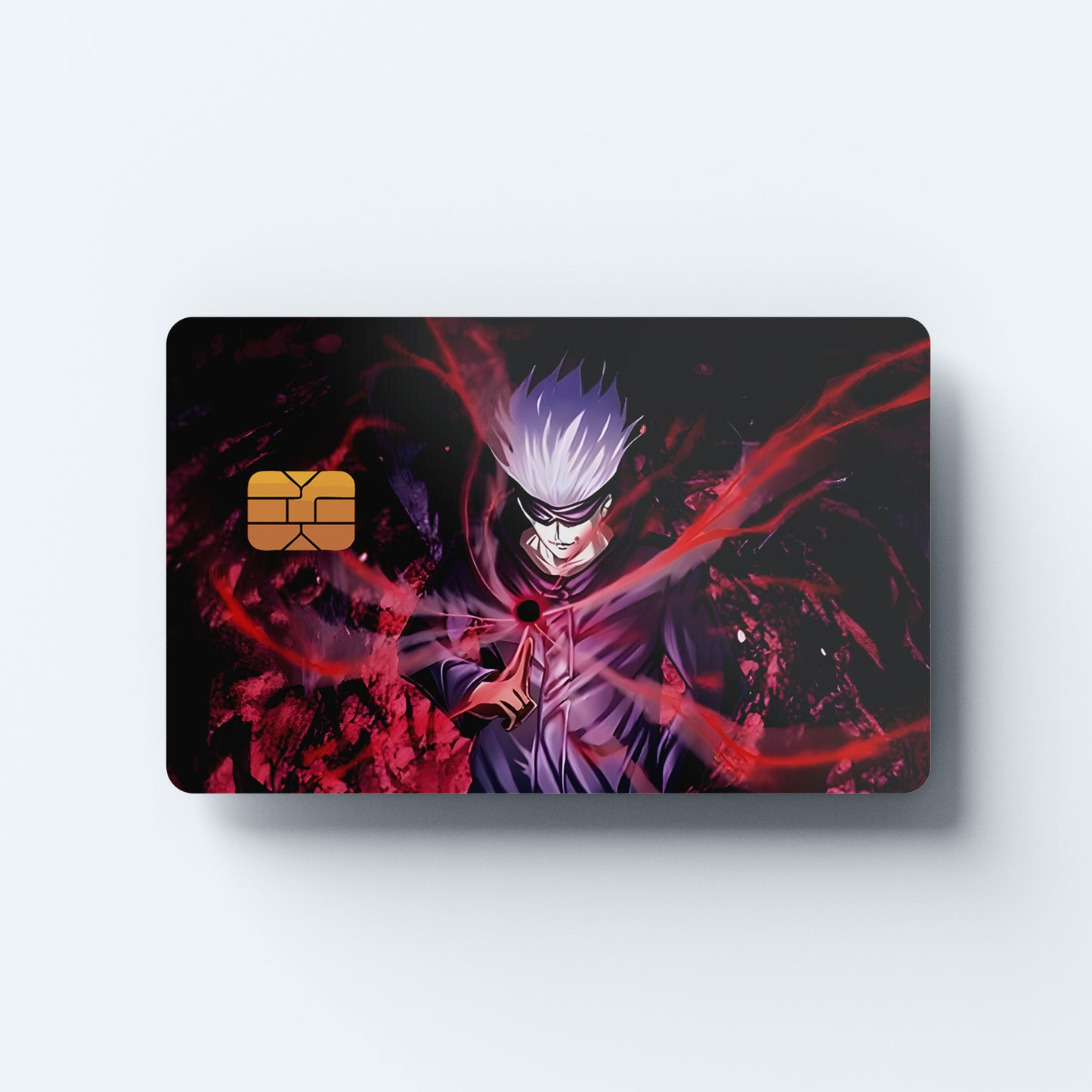 Super Wizard Anime Custom Vinyl Credit Card Sticker by CC Wraps