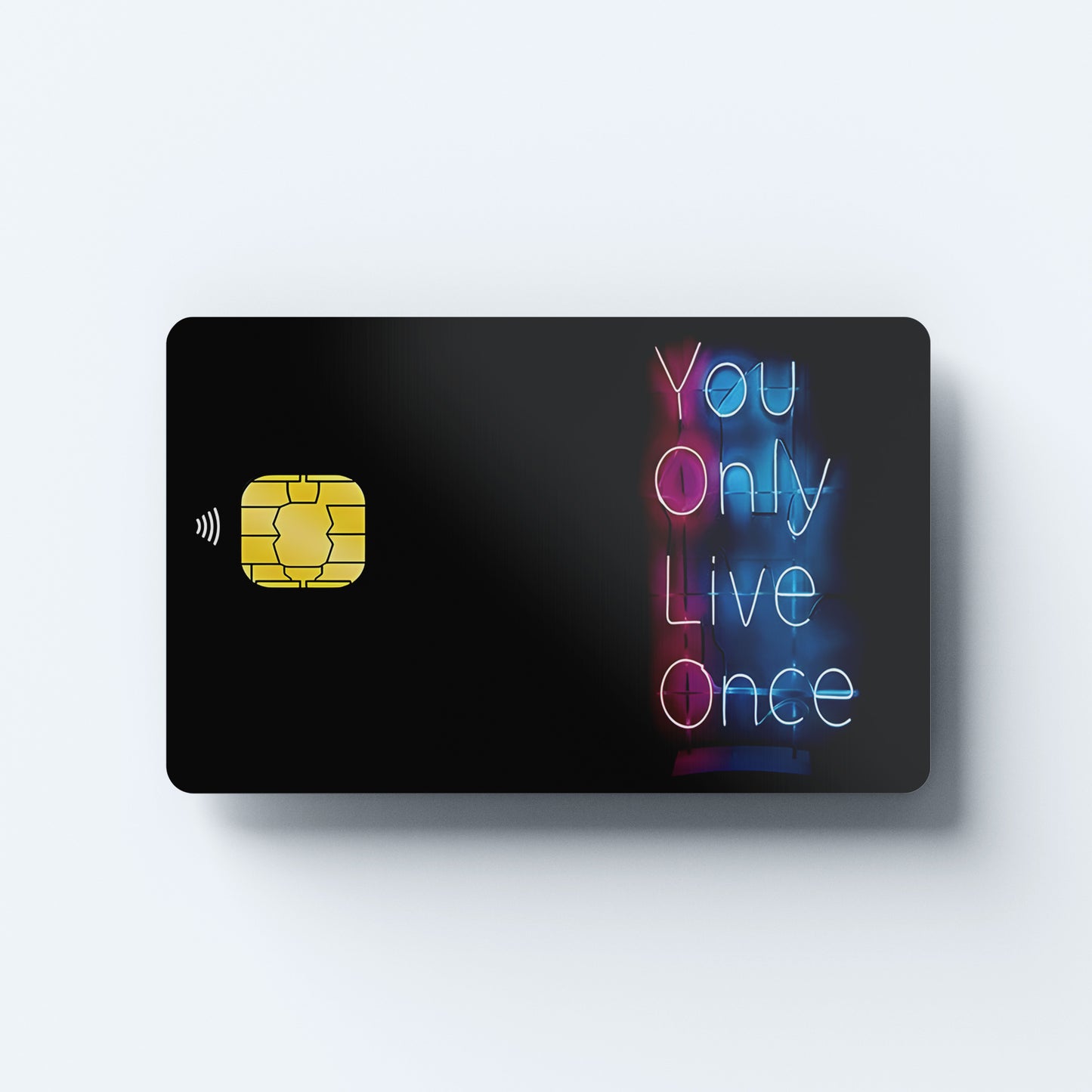 YOLO Custom Vinyl Credit Card Sticker by CC Wraps