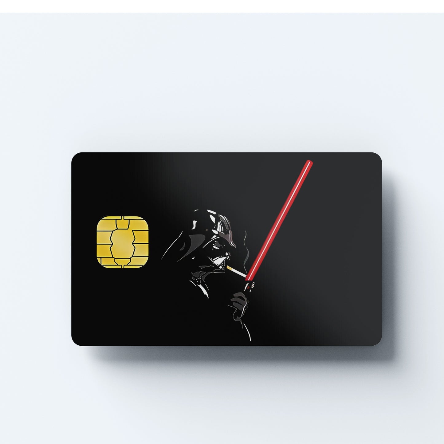Star Wars Darth Vader Smoke Custom Vinyl Credit Card Sticker by CC Wraps