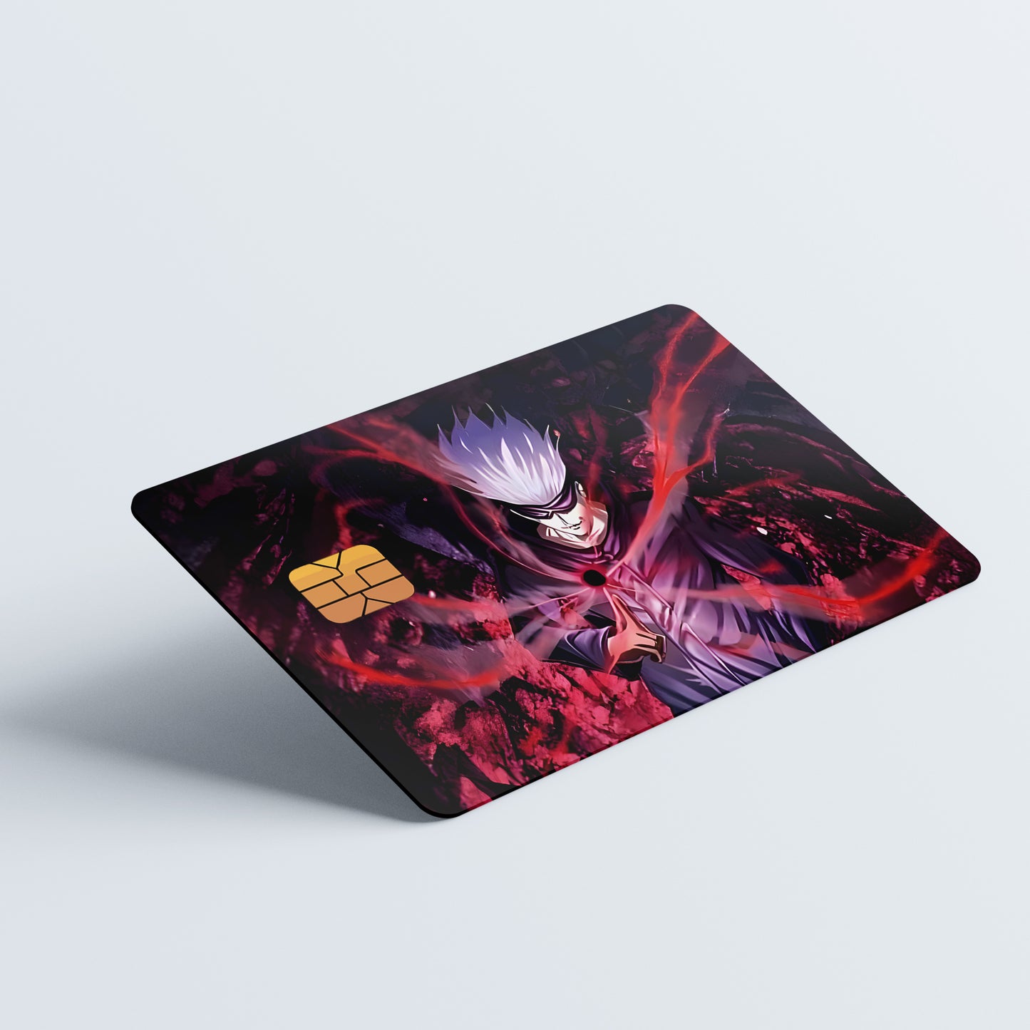 Super Wizard Anime Custom Vinyl Credit Card Sticker by CC Wraps