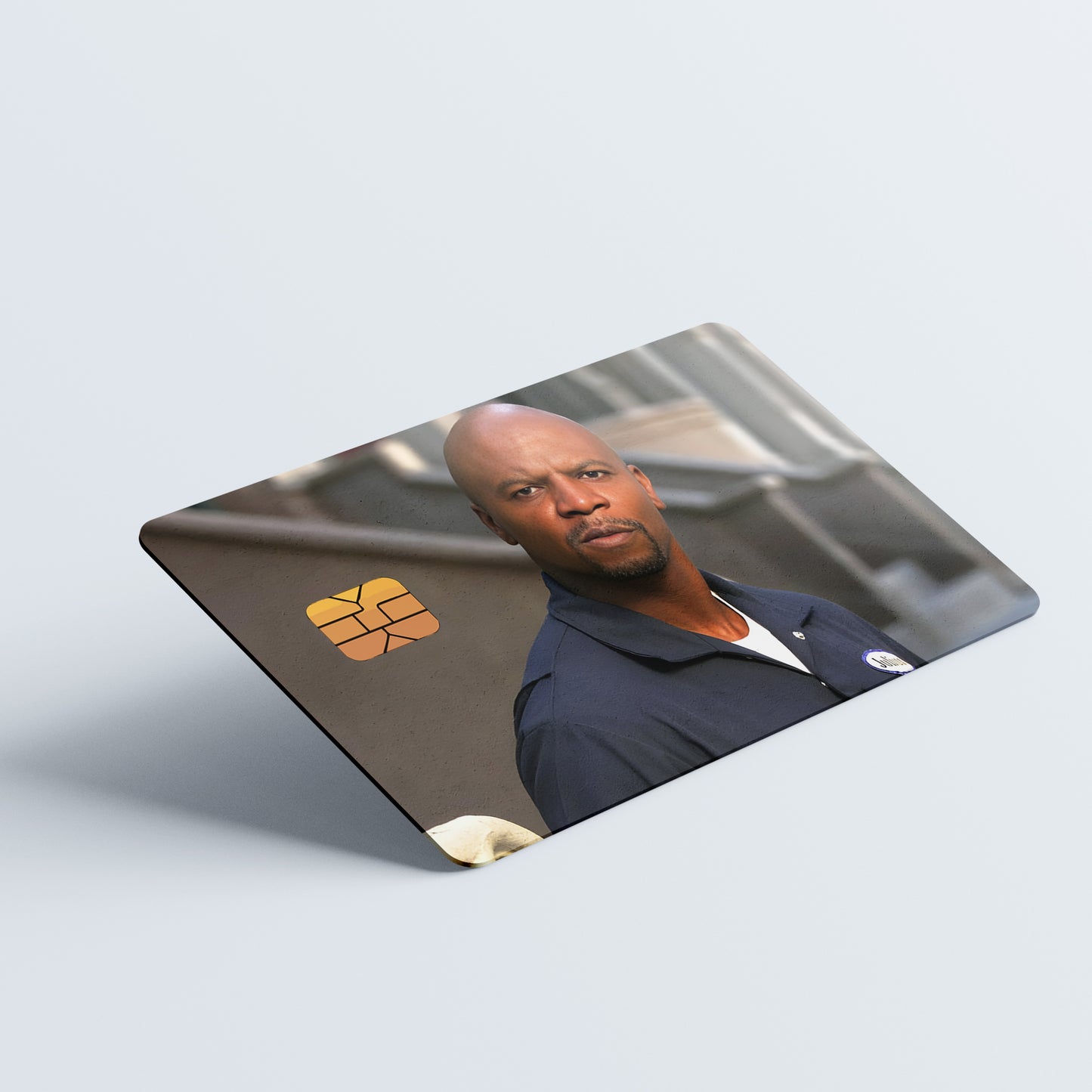 Terry Crews Fan Art Custom Vinyl Credit Card Sticker by CC Wraps
