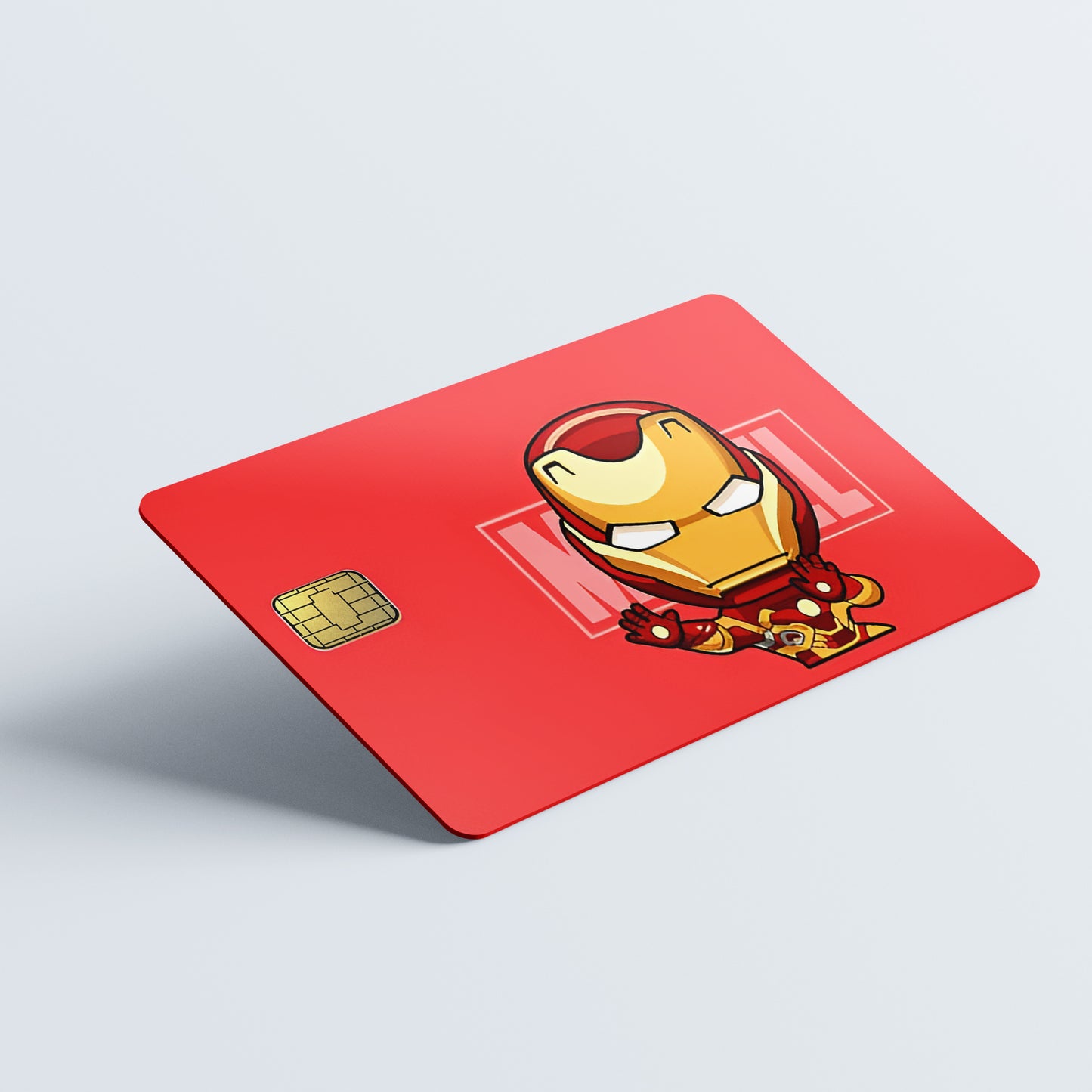Iron Man Mini Custom Vinyl Credit Card Sticker by CC Wraps