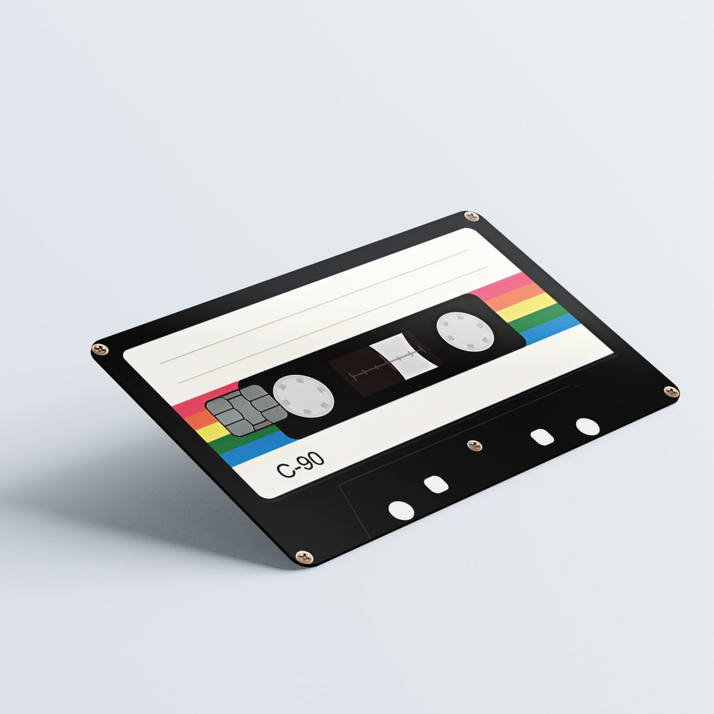 Cassette Tape Custom Vinyl Credit Card Sticker by CC Wraps