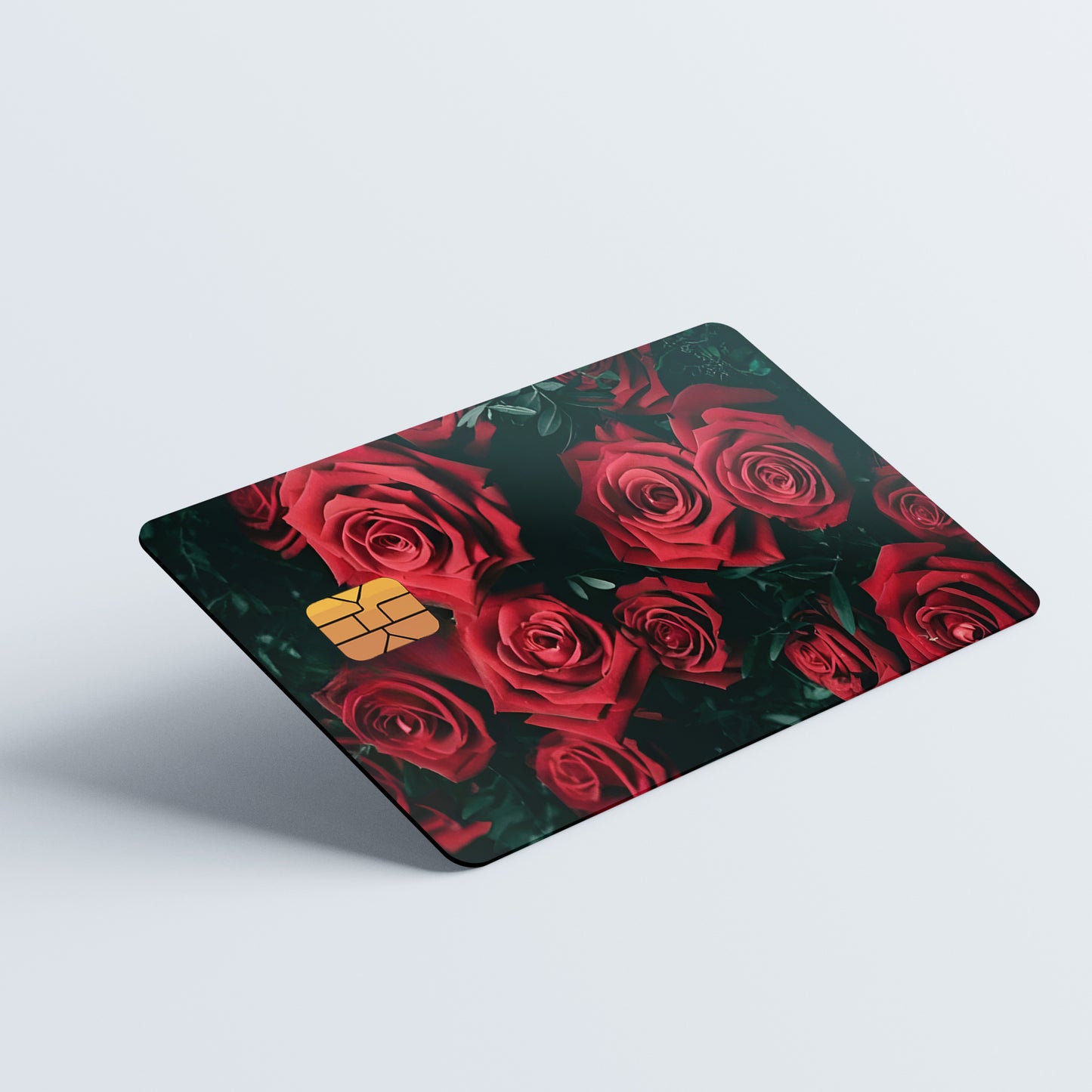 Roses Custom Vinyl Credit Card Sticker by CC Wraps