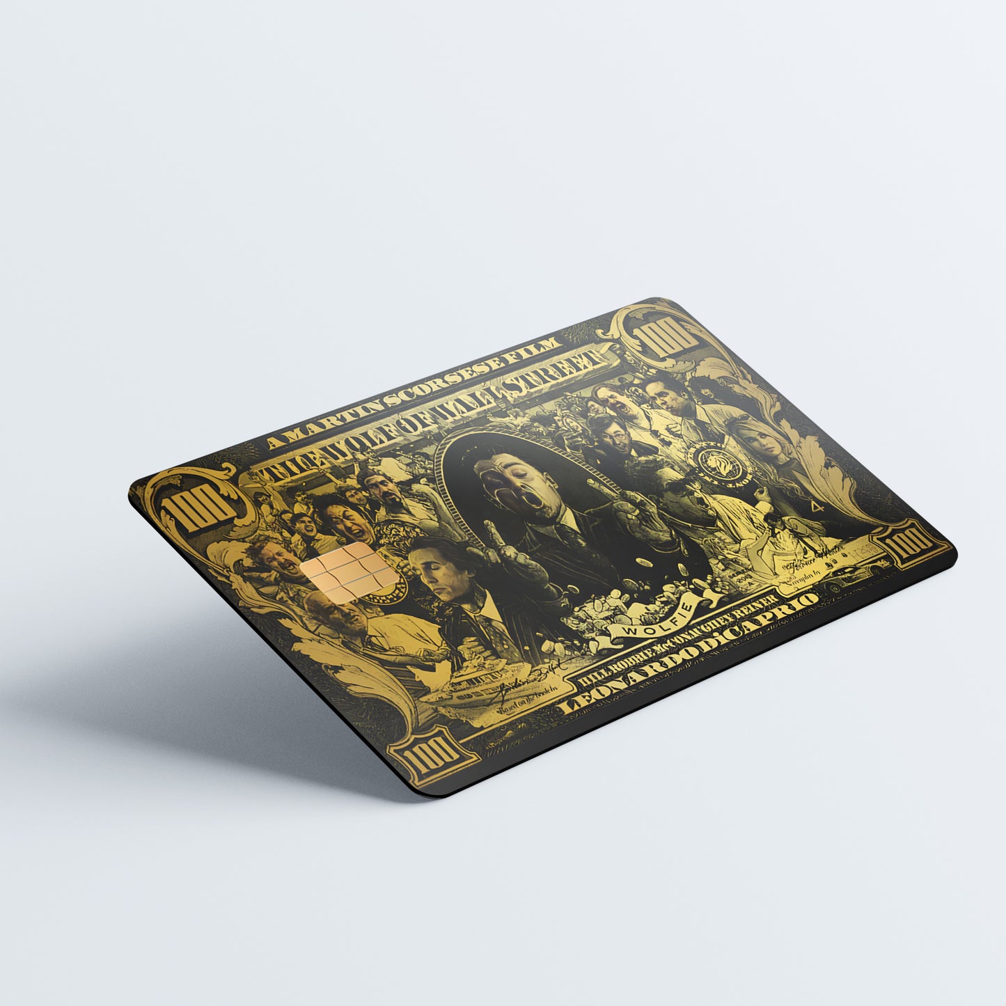 Epic Wall Street Sticker Custom Vinyl Credit Card Sticker by CC Wraps