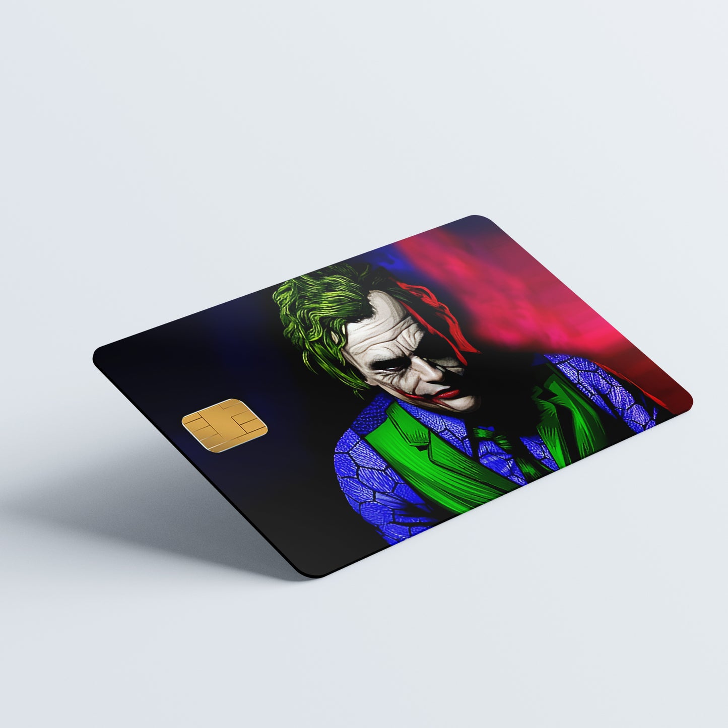 Joker Custom Vinyl Credit Card Sticker by CC Wraps