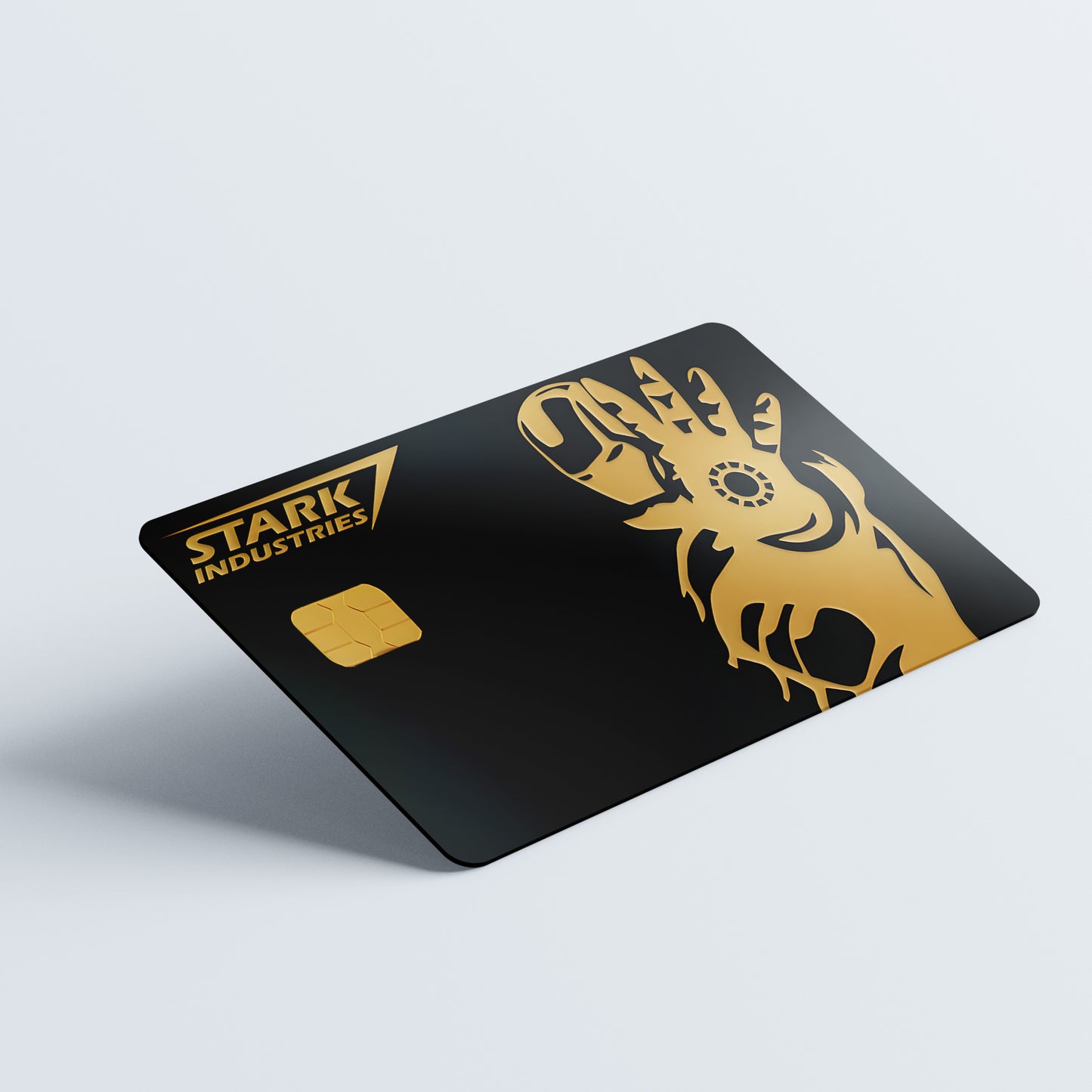 Stark Industries Custom Vinyl Credit Card Sticker by CC Wraps