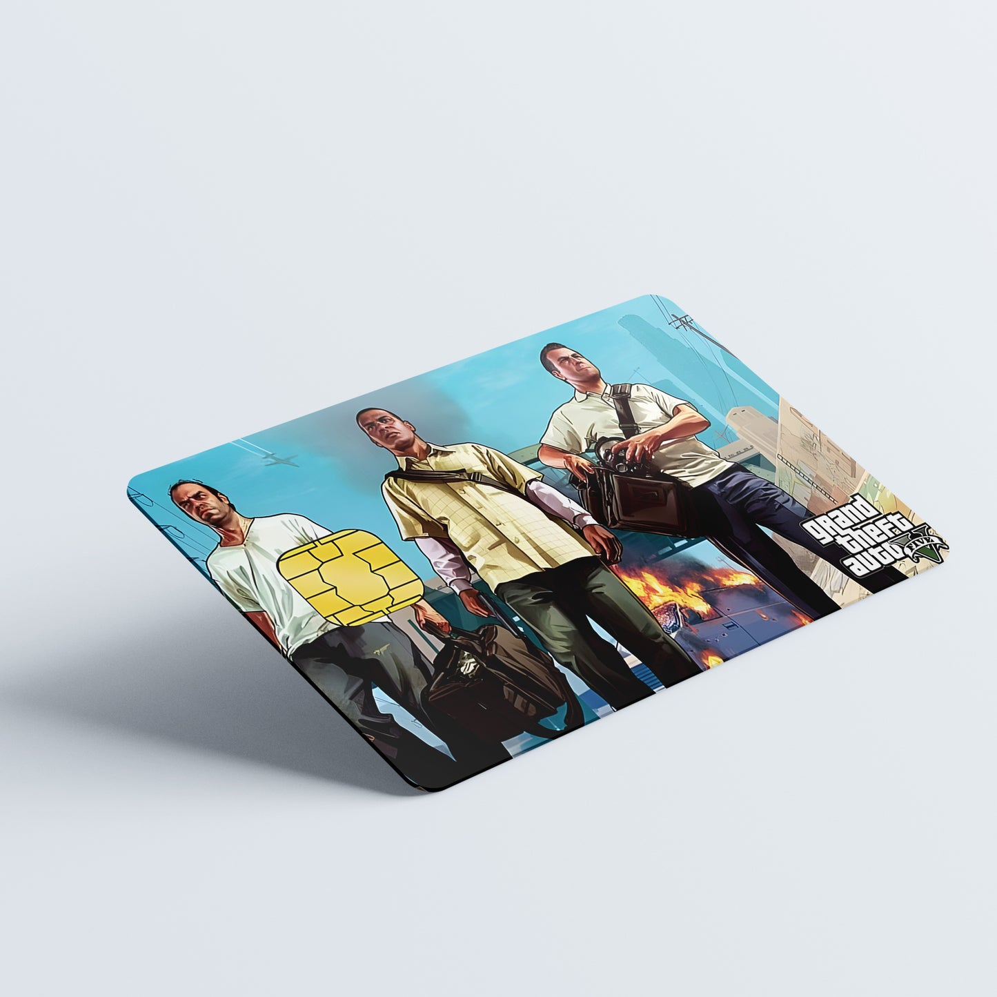 Grand Theft Auto V Custom Vinyl Credit Card Sticker by CC Wraps