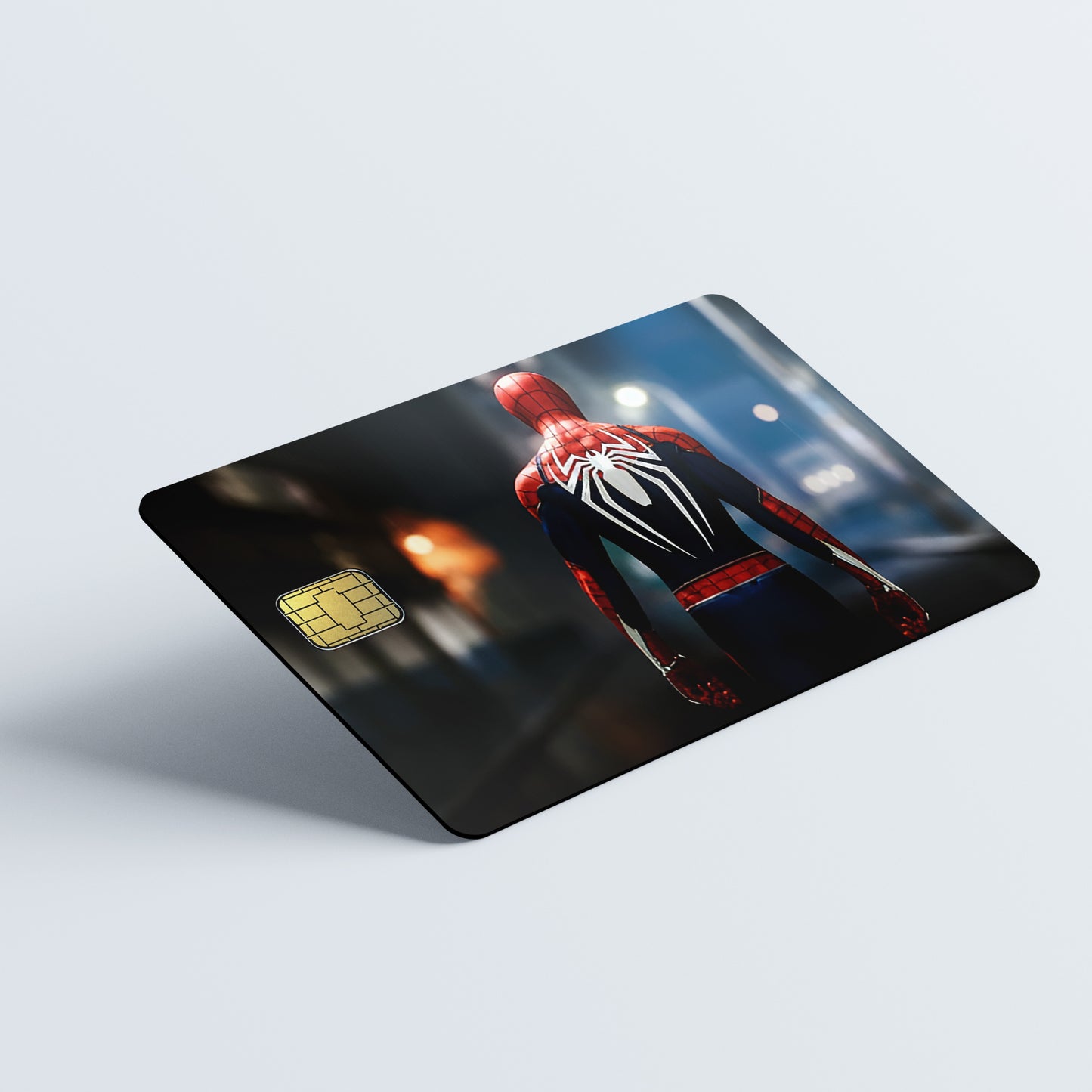 SpiderMan Custom Vinyl Credit Card Sticker by CC Wraps