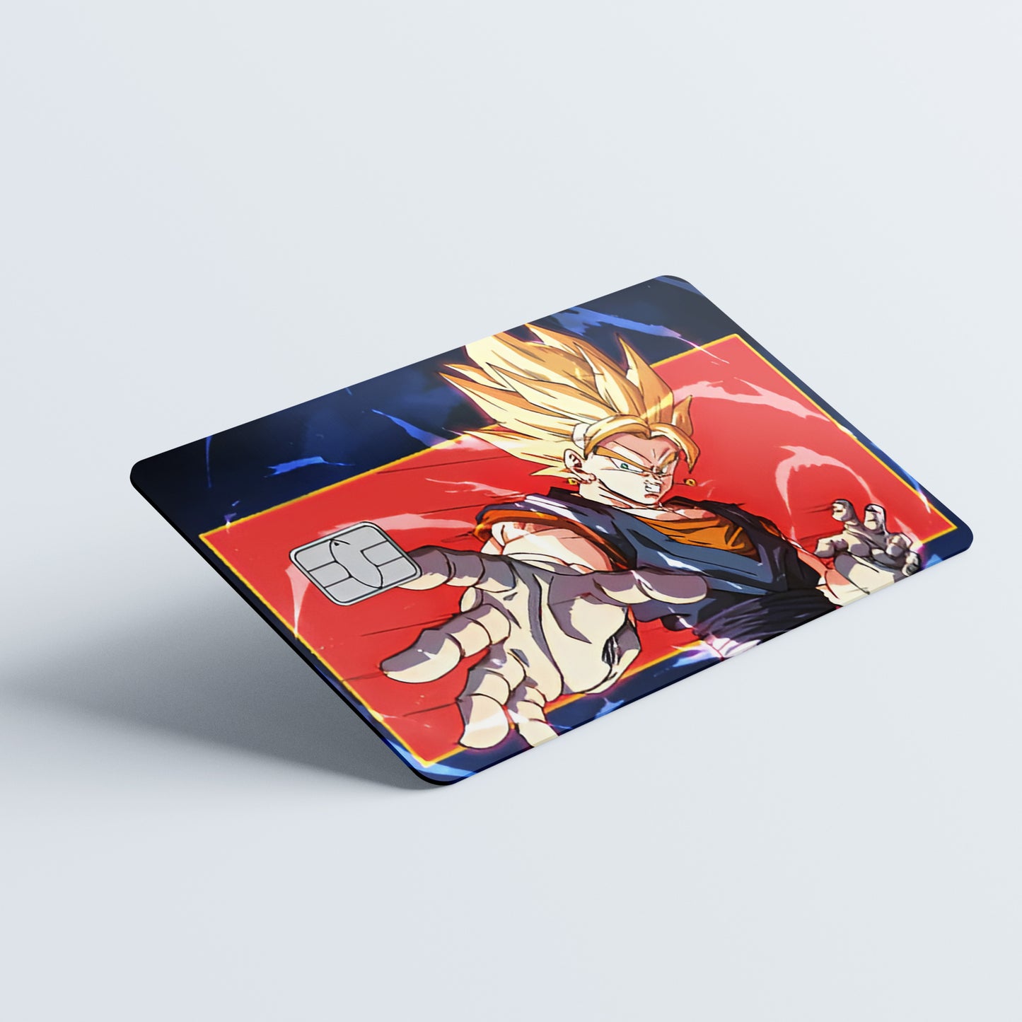 Super Goku Custom Vinyl Credit Card Sticker by CC Wraps
