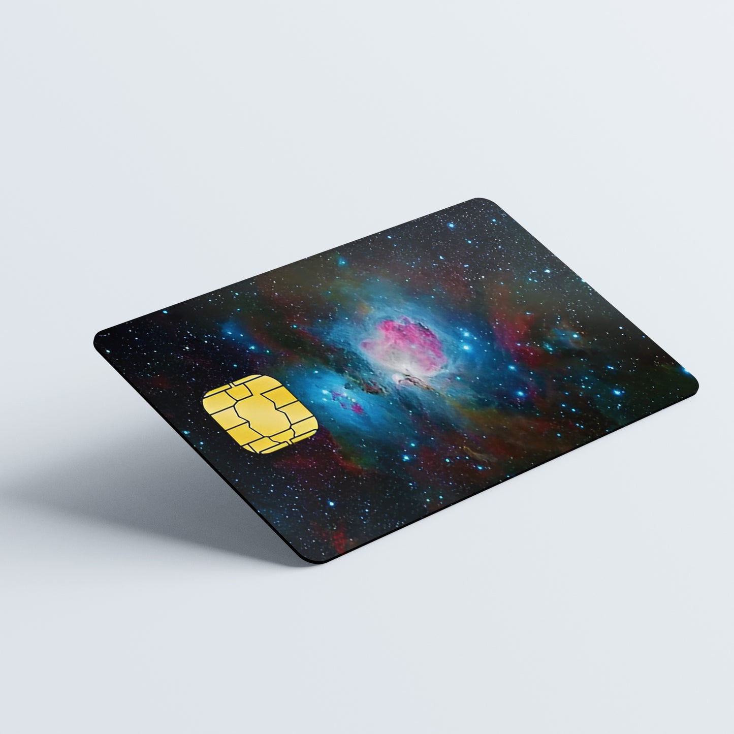 Galaxy Custom Vinyl Credit Card Sticker by CC Wraps