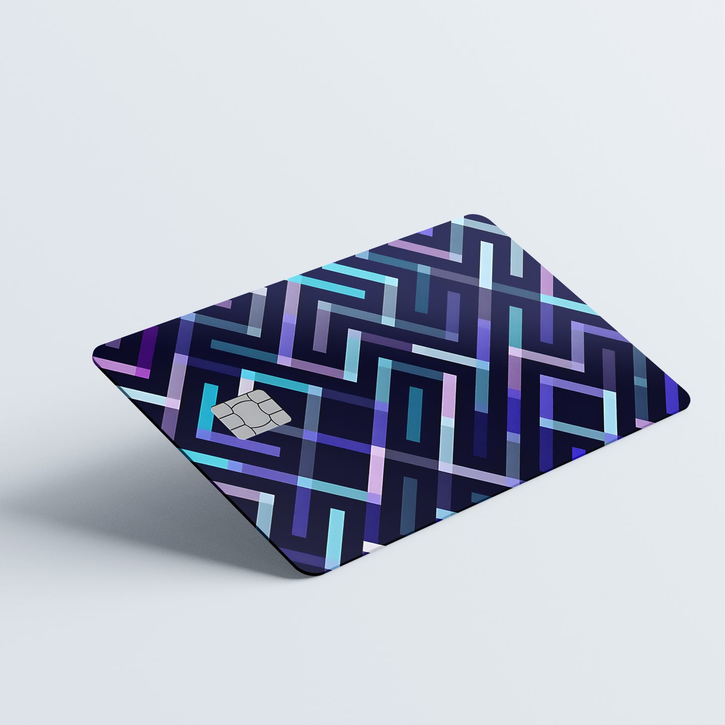 Colorful Bright Custom Vinyl Credit Card Sticker by CC Wraps