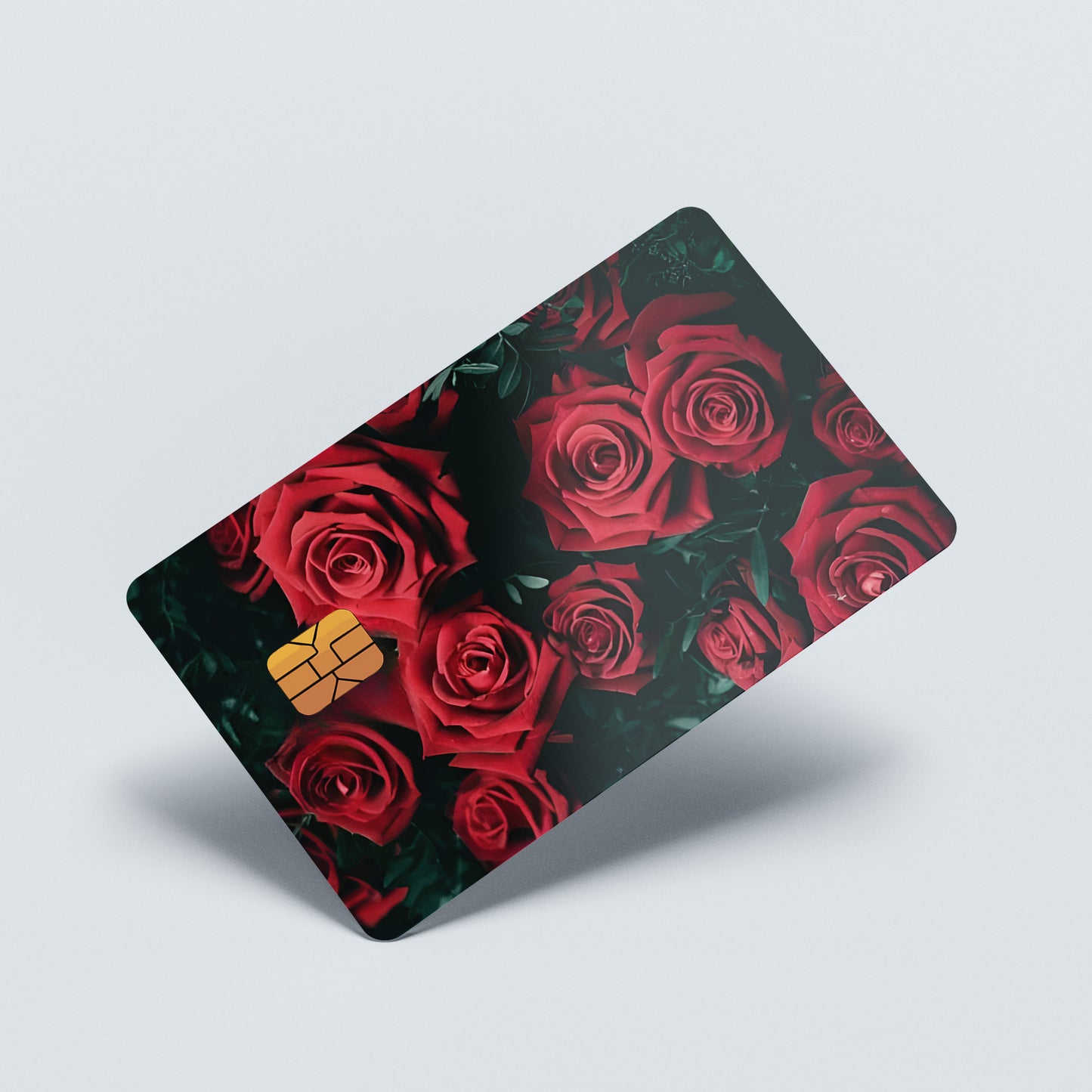 Roses Custom Vinyl Credit Card Sticker by CC Wraps