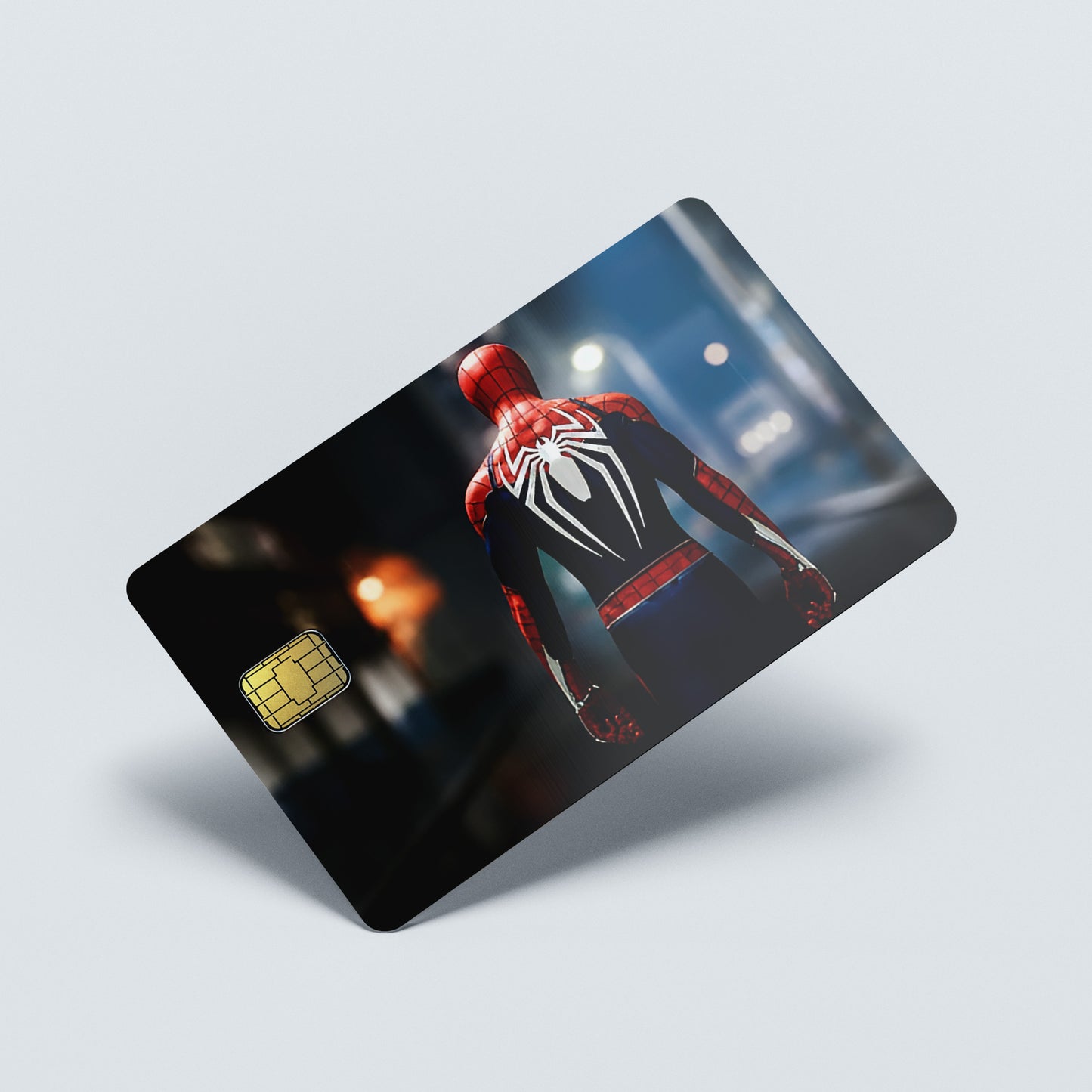 SpiderMan Custom Vinyl Credit Card Sticker by CC Wraps