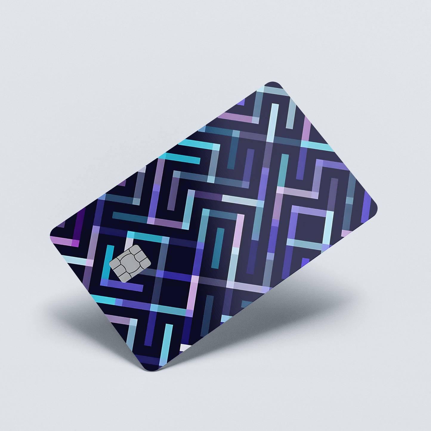 Colorful Bright Custom Vinyl Credit Card Sticker by CC Wraps