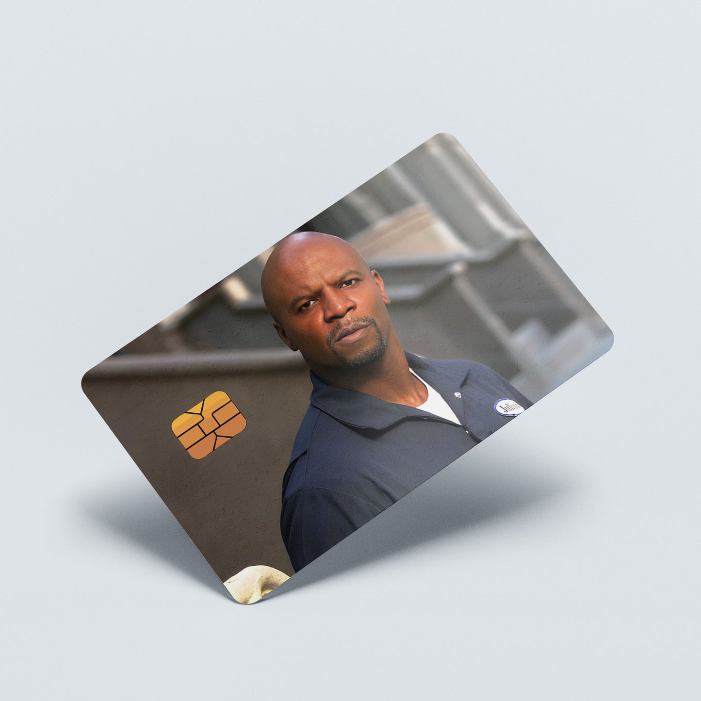 Terry Crews Fan Art Custom Vinyl Credit Card Sticker by CC Wraps