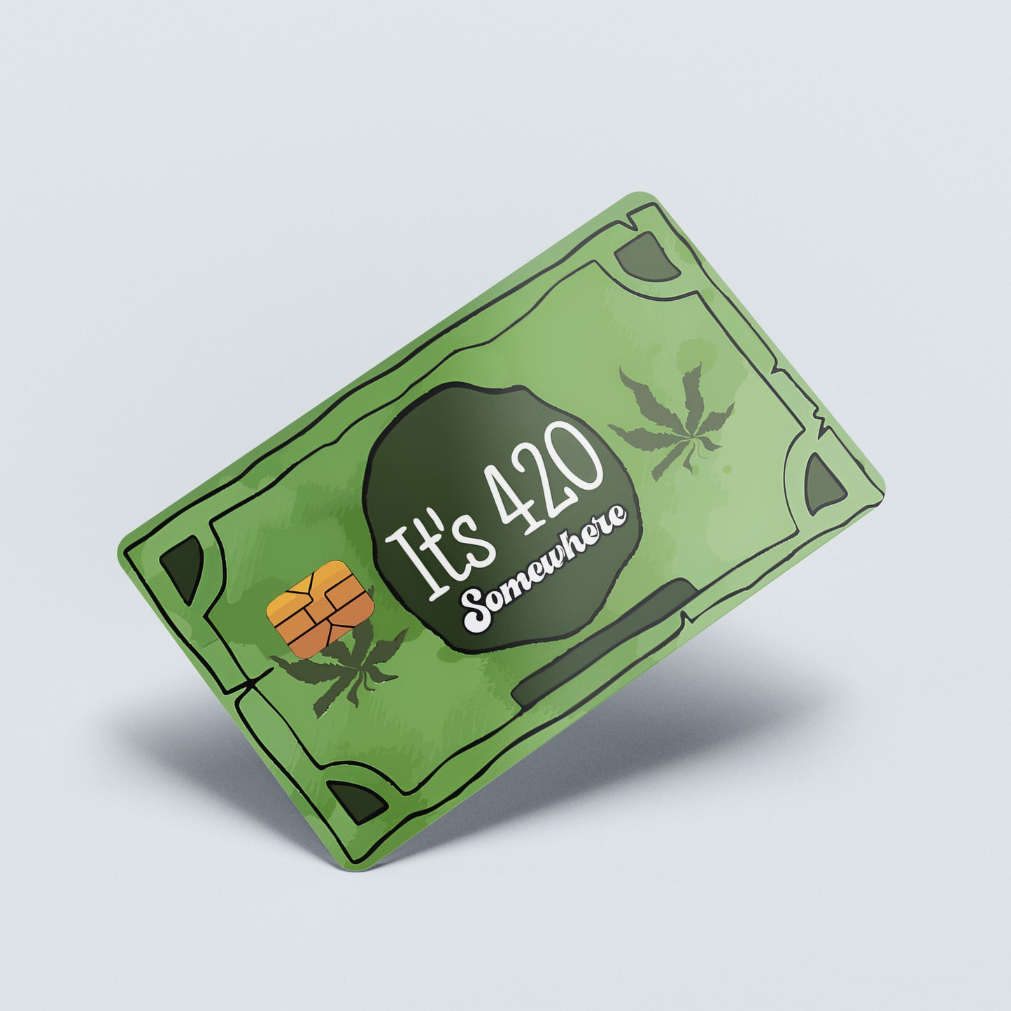 It's 420 Custom Vinyl Credit Card Sticker by CC Wraps
