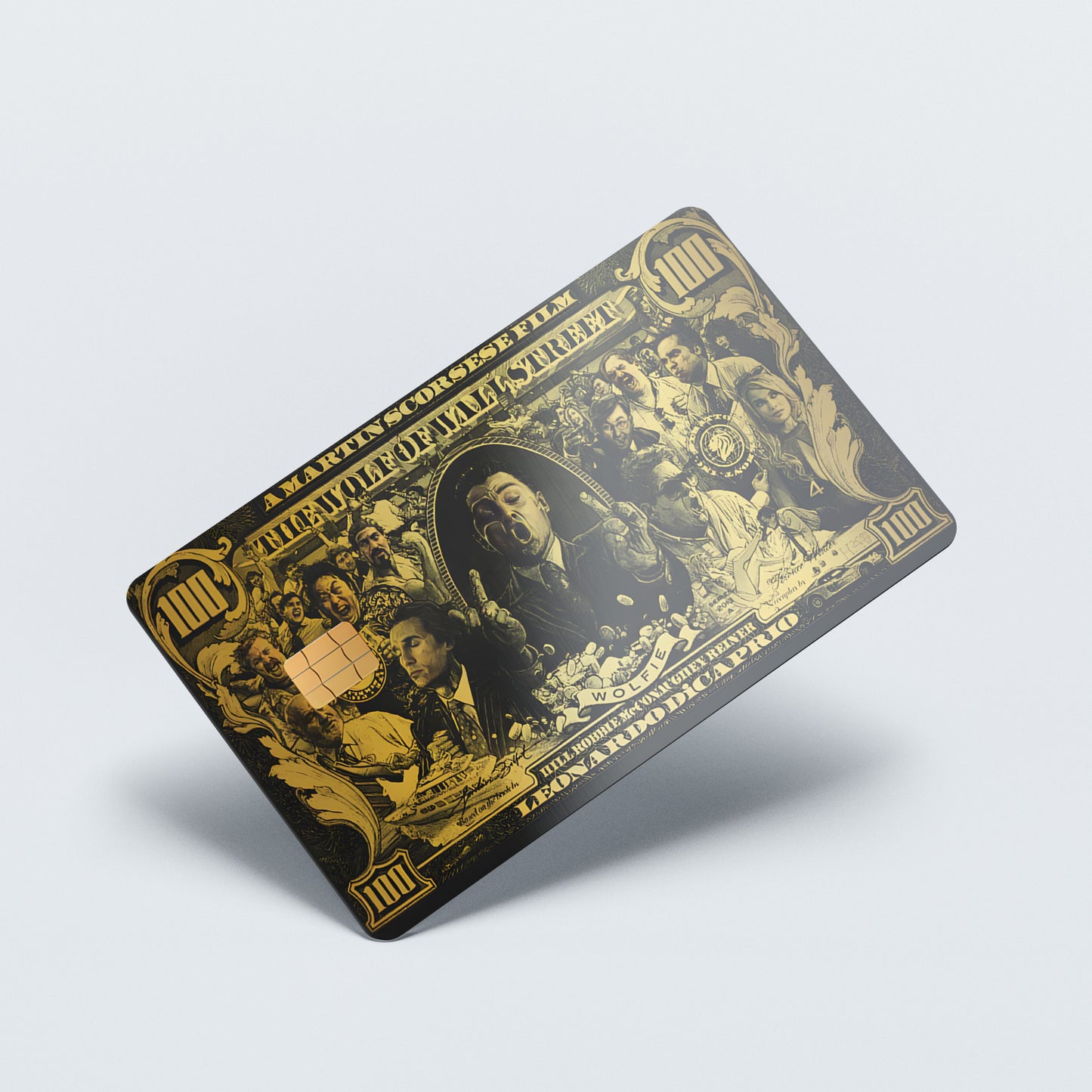 Epic Wall Street Sticker Custom Vinyl Credit Card Sticker by CC Wraps