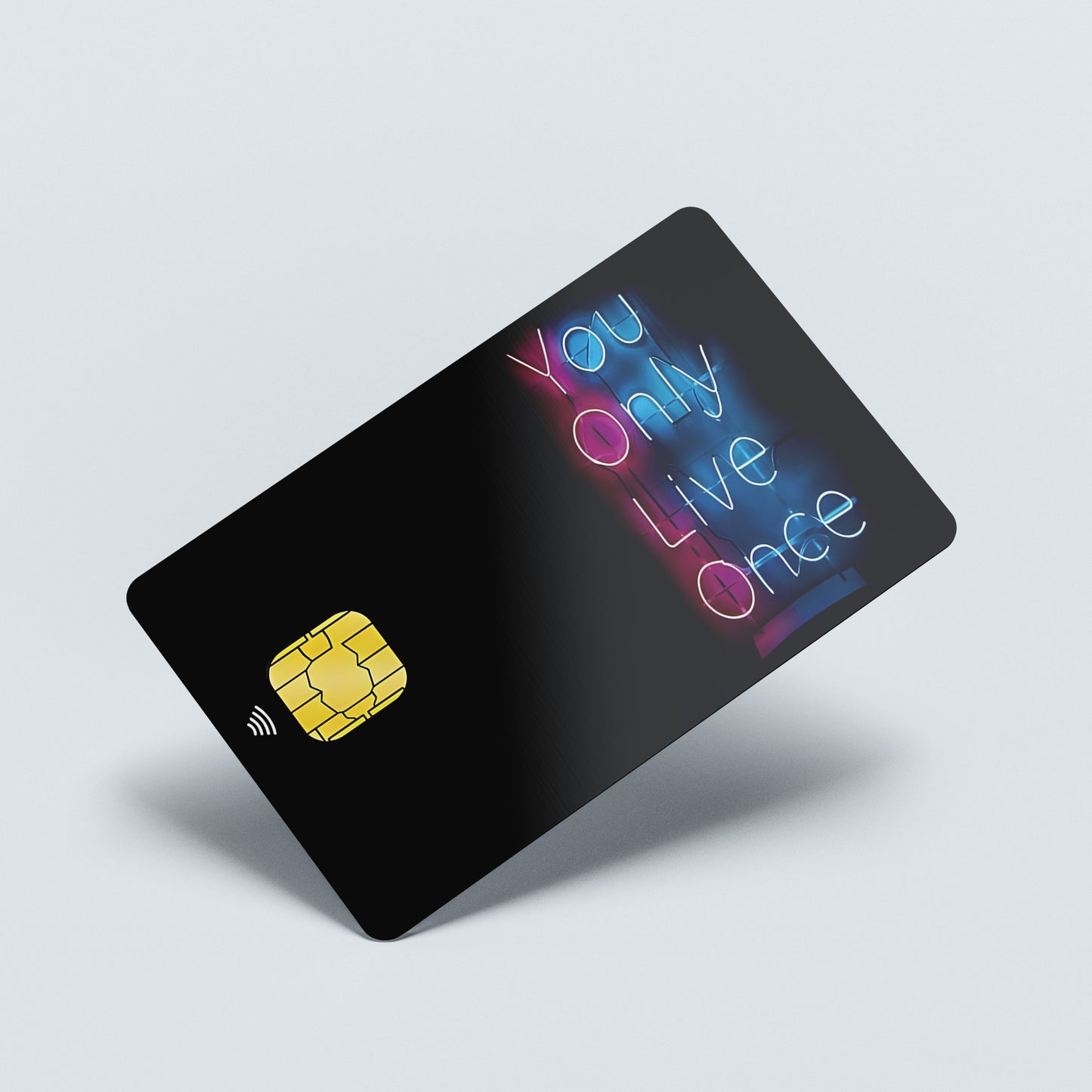 YOLO Custom Vinyl Credit Card Sticker by CC Wraps
