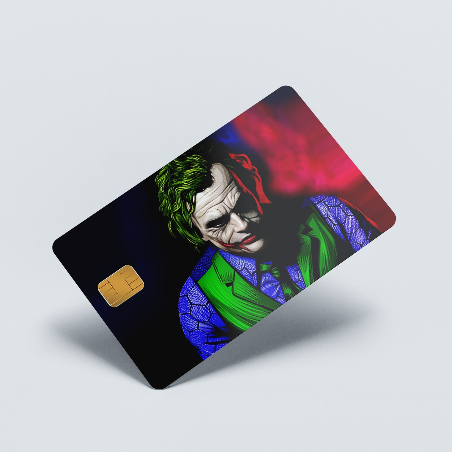 Joker Custom Vinyl Credit Card Sticker by CC Wraps