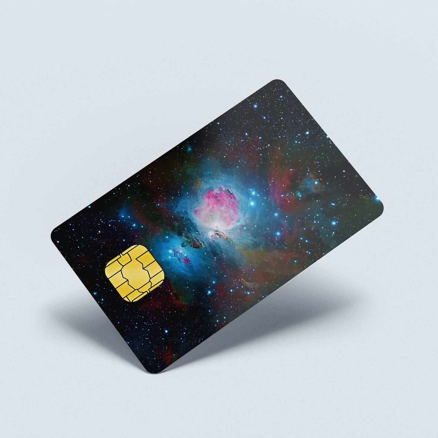 Galaxy Custom Vinyl Credit Card Sticker by CC Wraps