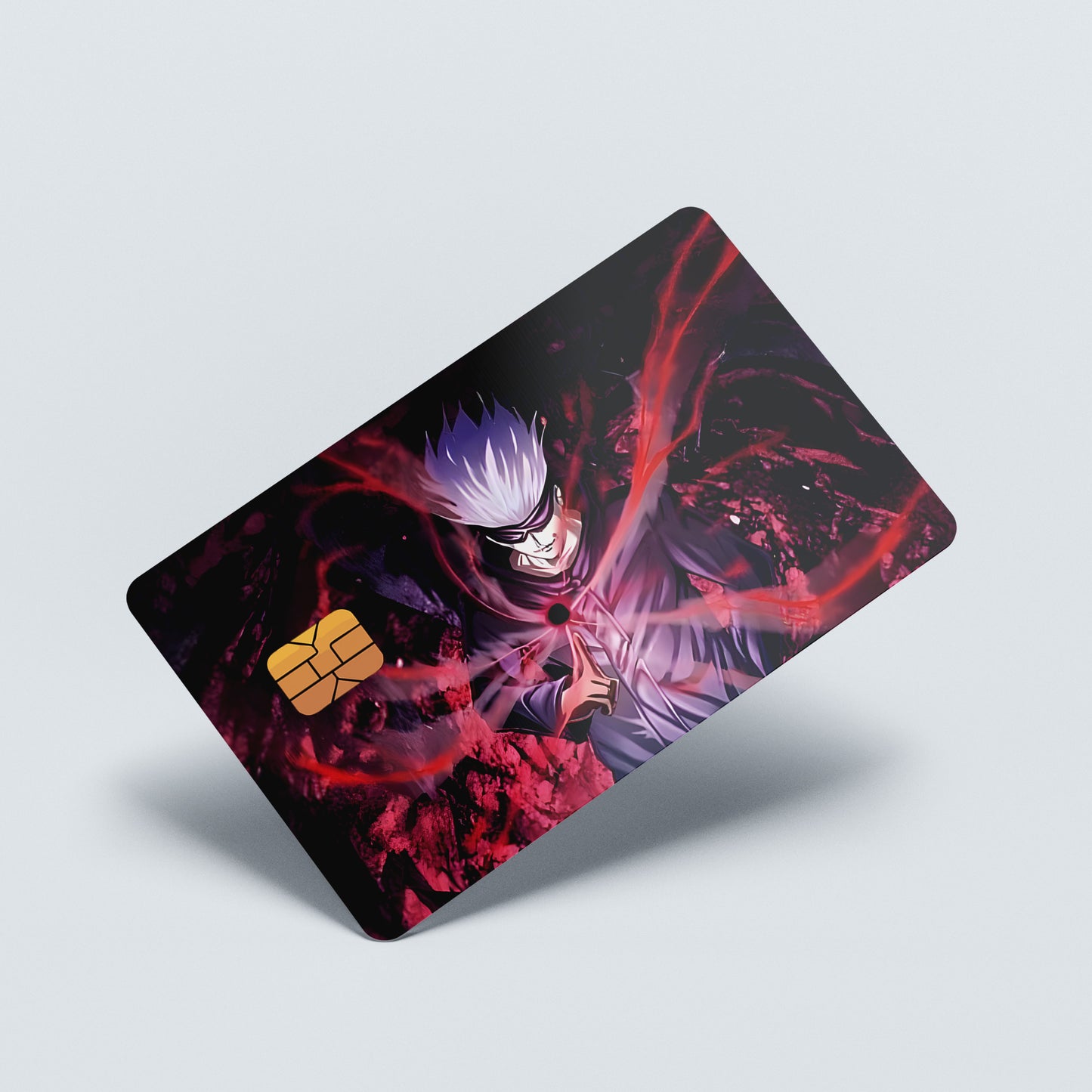 Super Wizard Anime Custom Vinyl Credit Card Sticker by CC Wraps