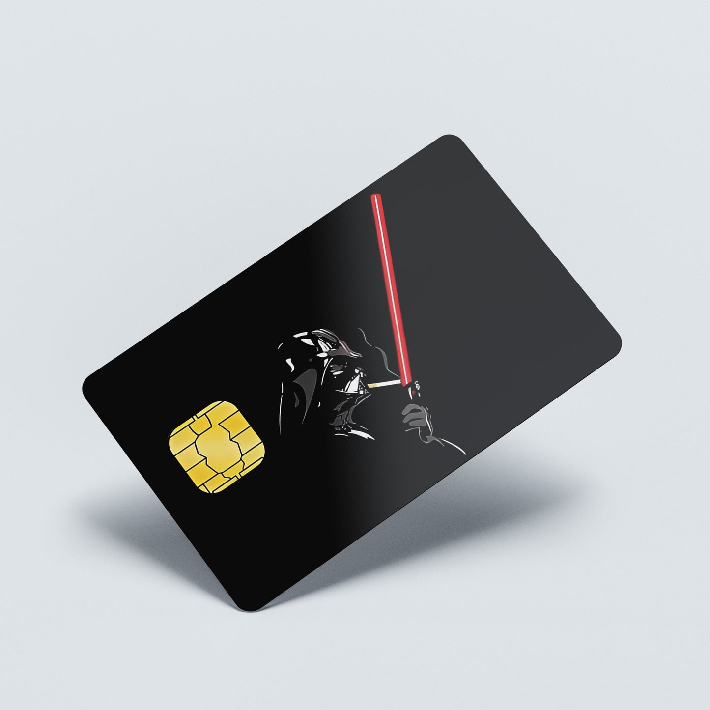 Star Wars Darth Vader Smoke Custom Vinyl Credit Card Sticker by CC Wraps