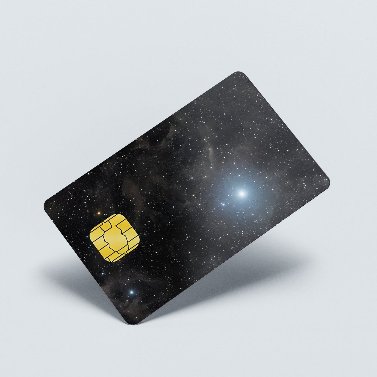 Outer Space Custom Vinyl Credit Card Sticker by CC Wraps