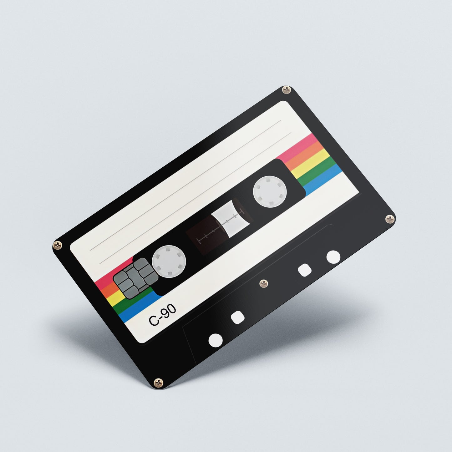 Cassette Tape Custom Vinyl Credit Card Sticker by CC Wraps