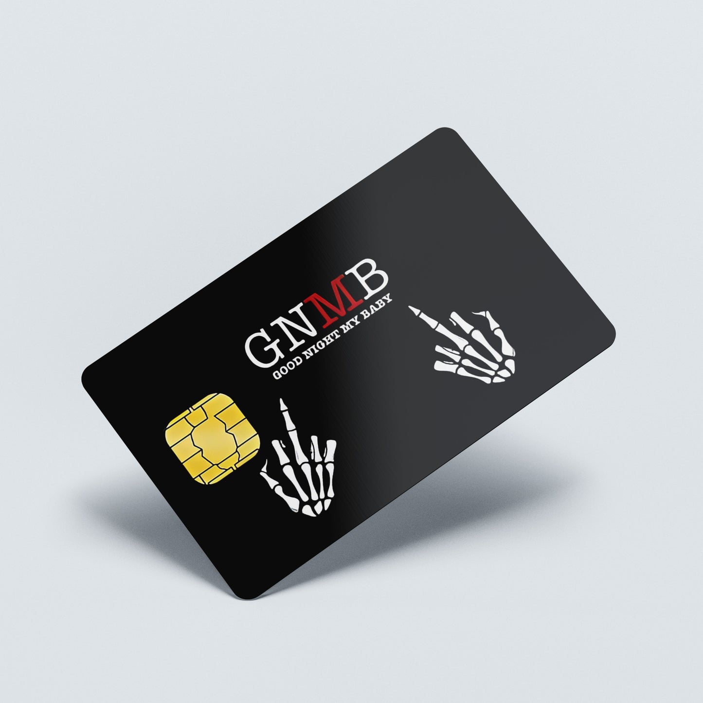 Goodnight Baby Custom Vinyl Credit Card Sticker by CC Wraps