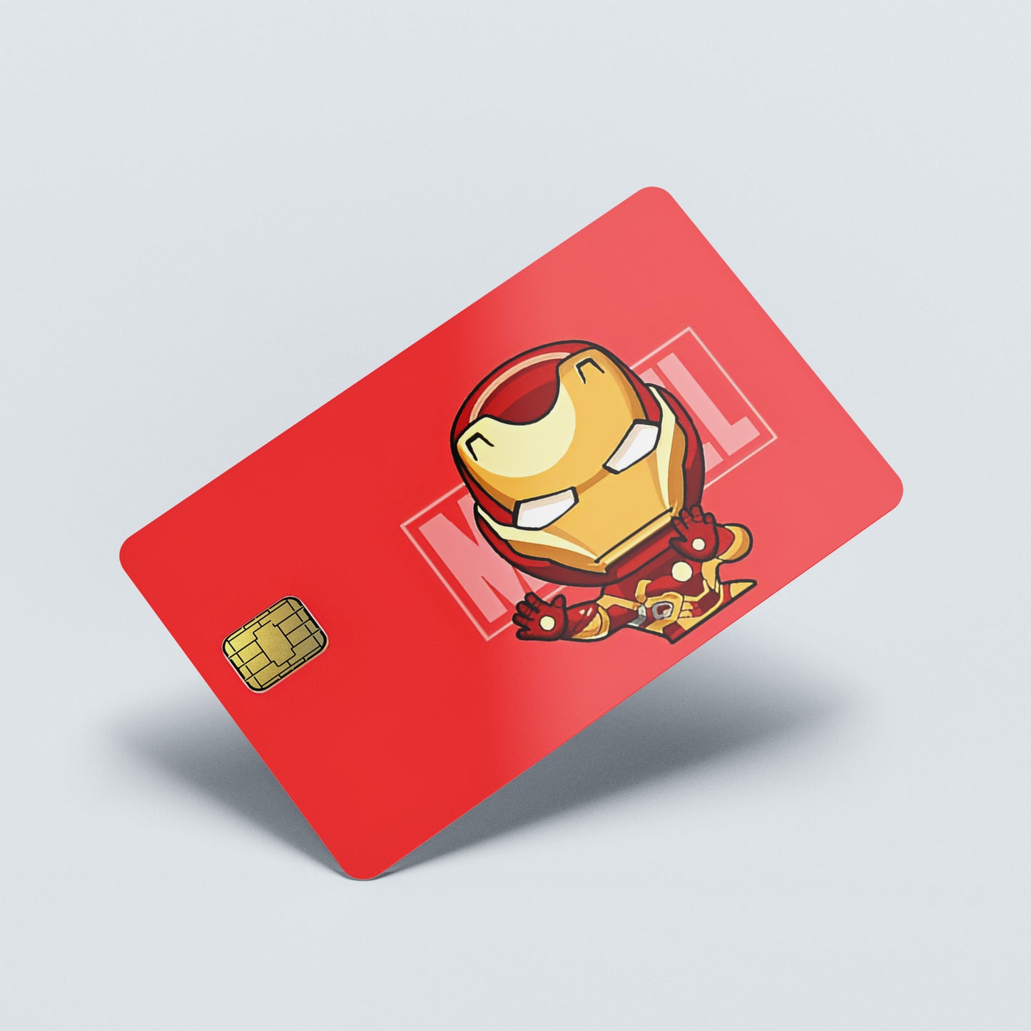 Iron Man Mini Custom Vinyl Credit Card Sticker by CC Wraps