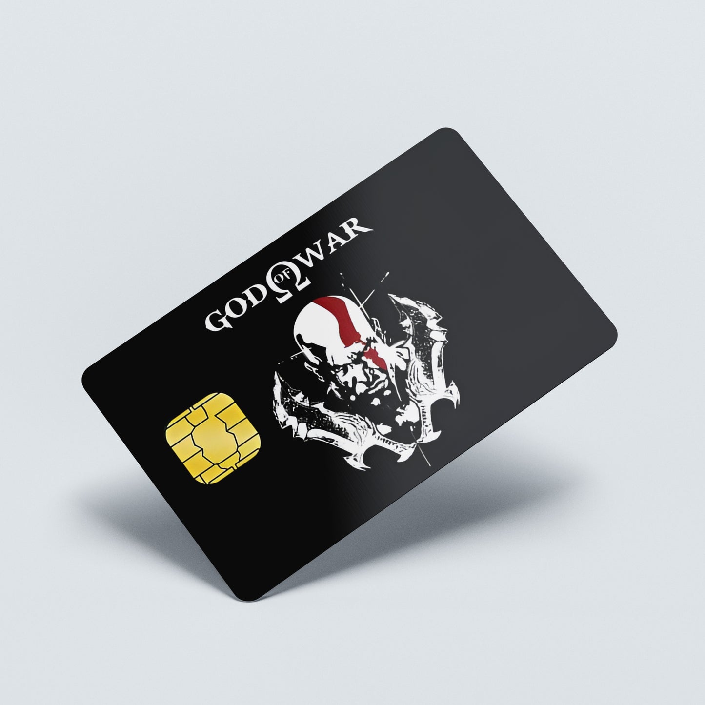 God of War Custom Vinyl Credit Card Sticker by CC Wraps