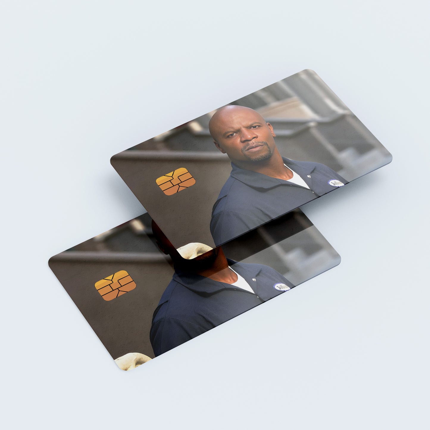 Terry Crews Fan Art Custom Vinyl Credit Card Sticker by CC Wraps