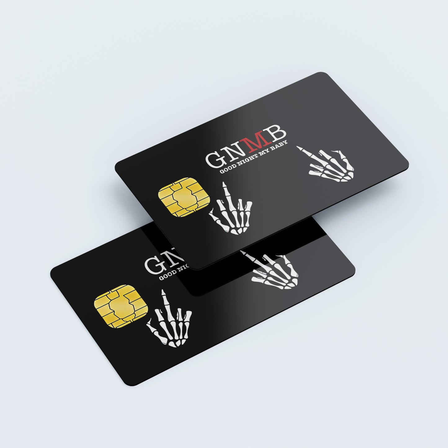 Goodnight Baby Custom Vinyl Credit Card Sticker by CC Wraps